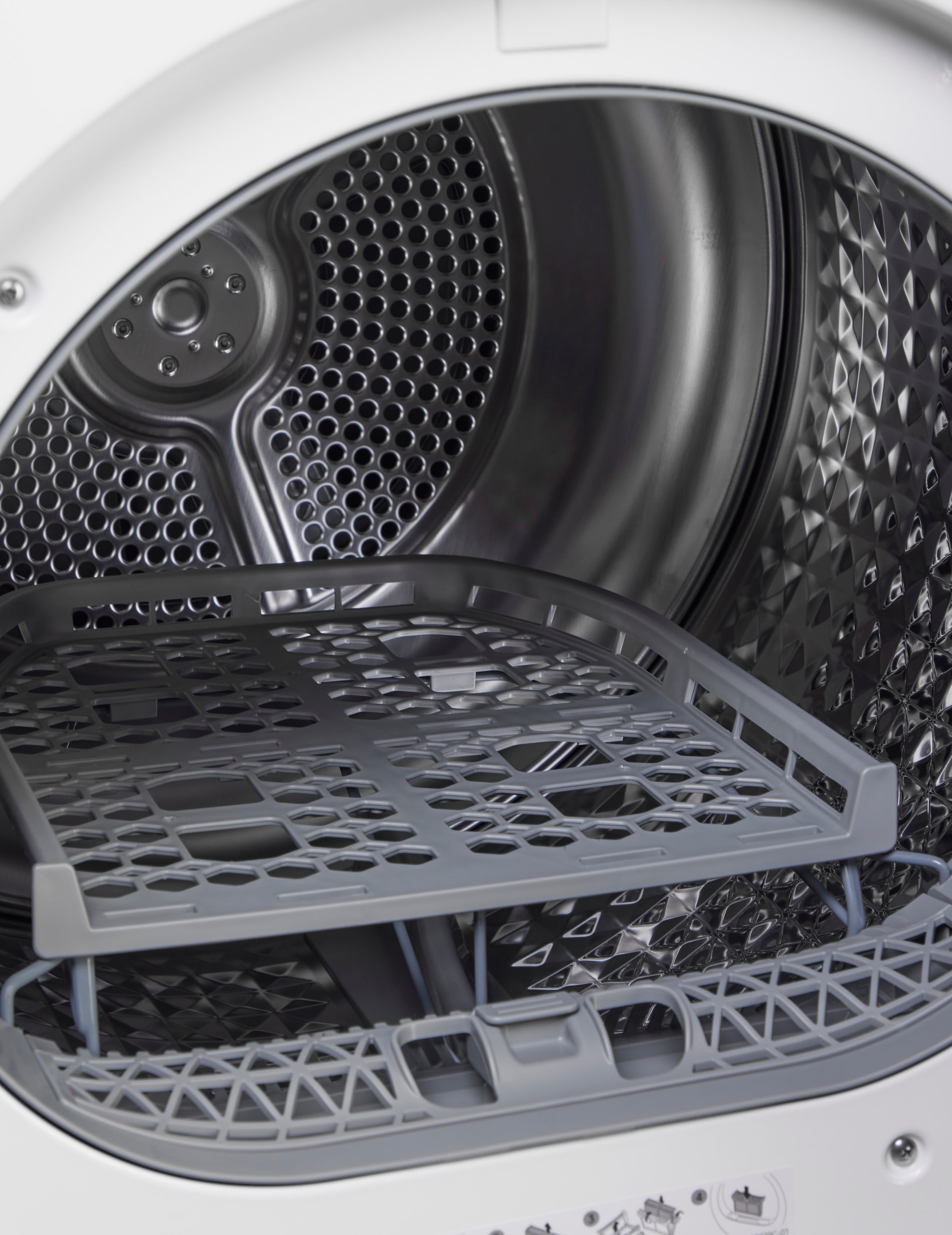 Samsung Wärmepumpentrockner »DV90DG6845(LKU2/LBU2)« DV6400D Klartext-Display - Einfache und komfortable Bedienung