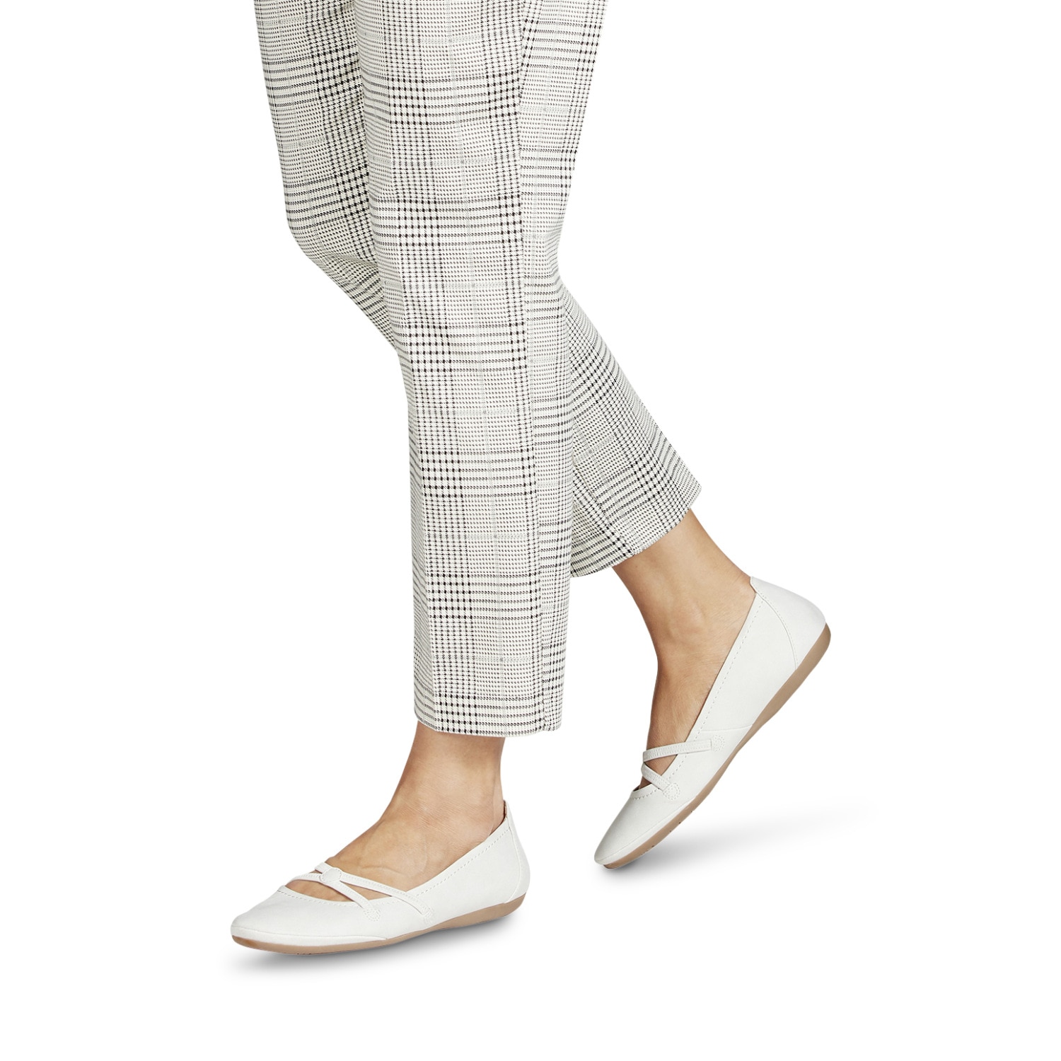 Tamaris Ballerina »Caterina«  Flats, Festtagsmode, Slipper mit Gummizugriemchen