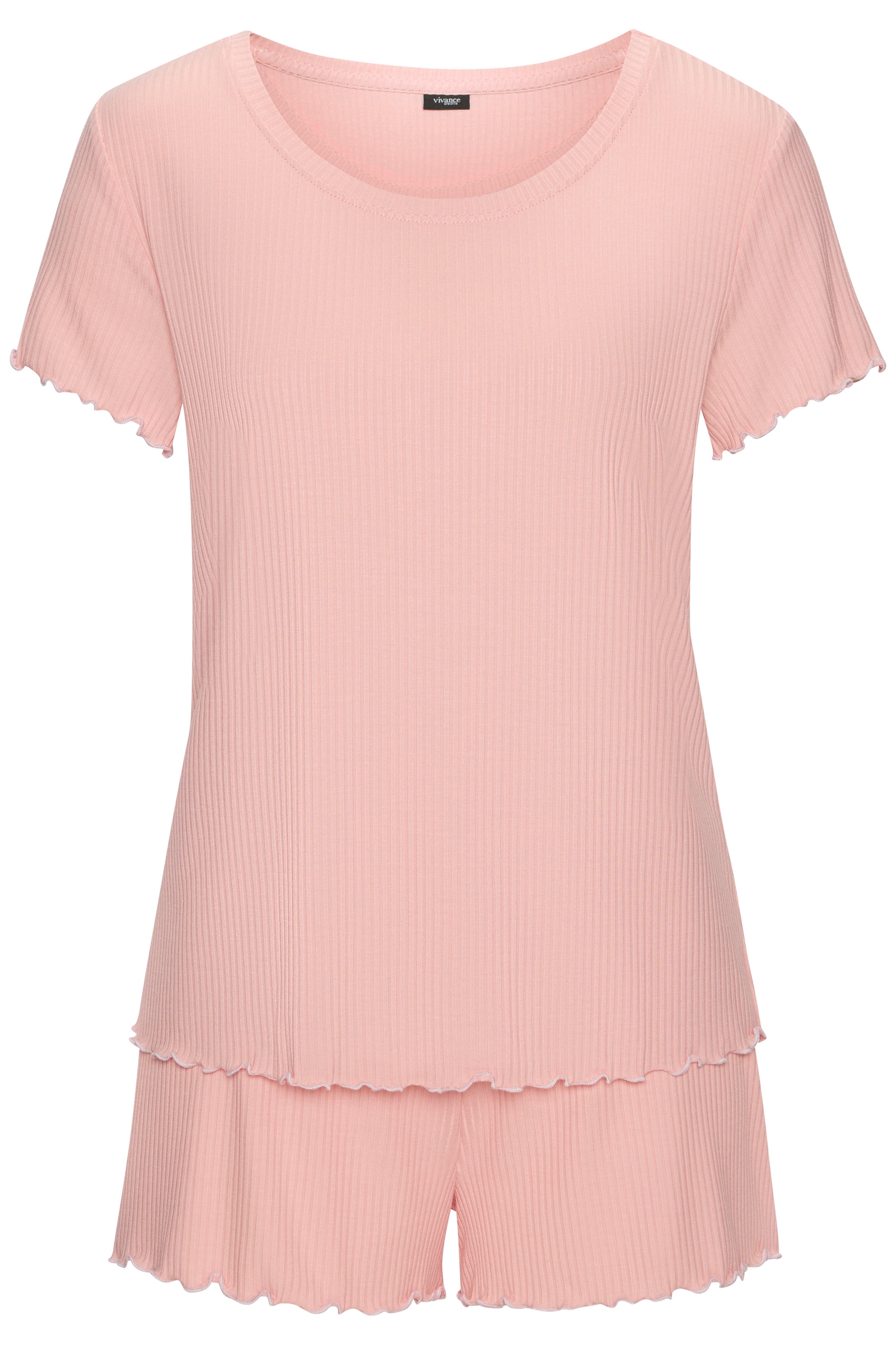 Vivance Dreams Shorty Set, 2 tlg. mit Babylock-Kanten