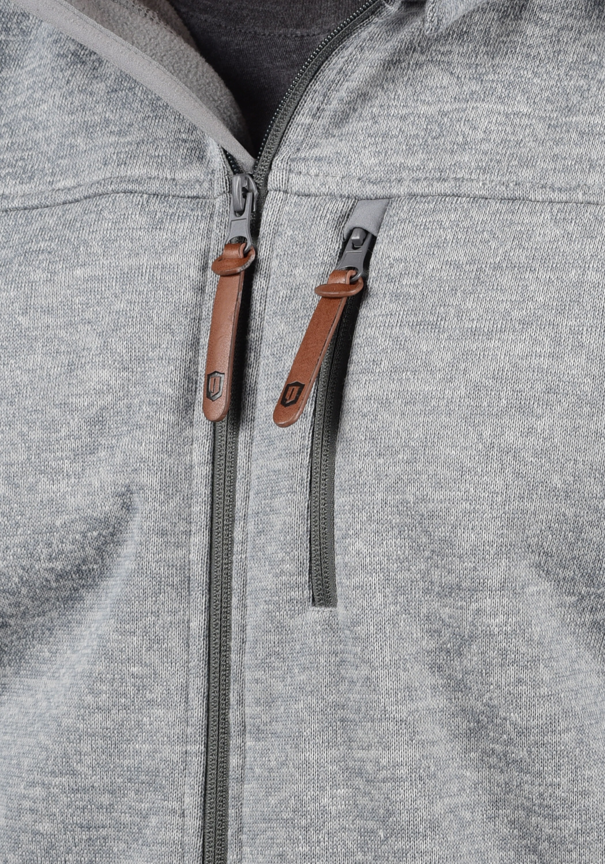 Indicode Kapuzenfleecejacke »Sweatjacke IDGrosvenor«