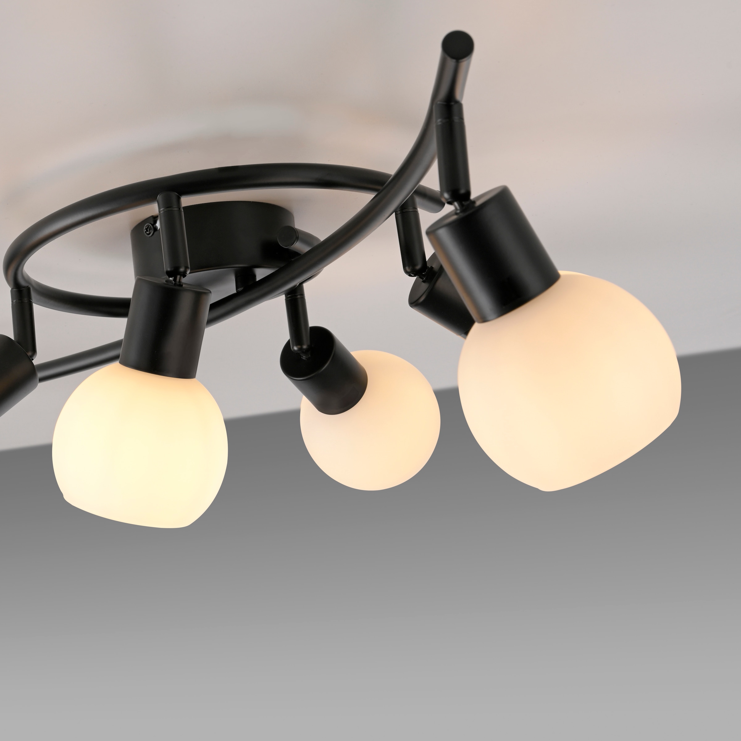 JUST LIGHT Deckenleuchte »LOKI«, 6 flammig, Leuchtmittel LED-Board | LED fest integriert, LED