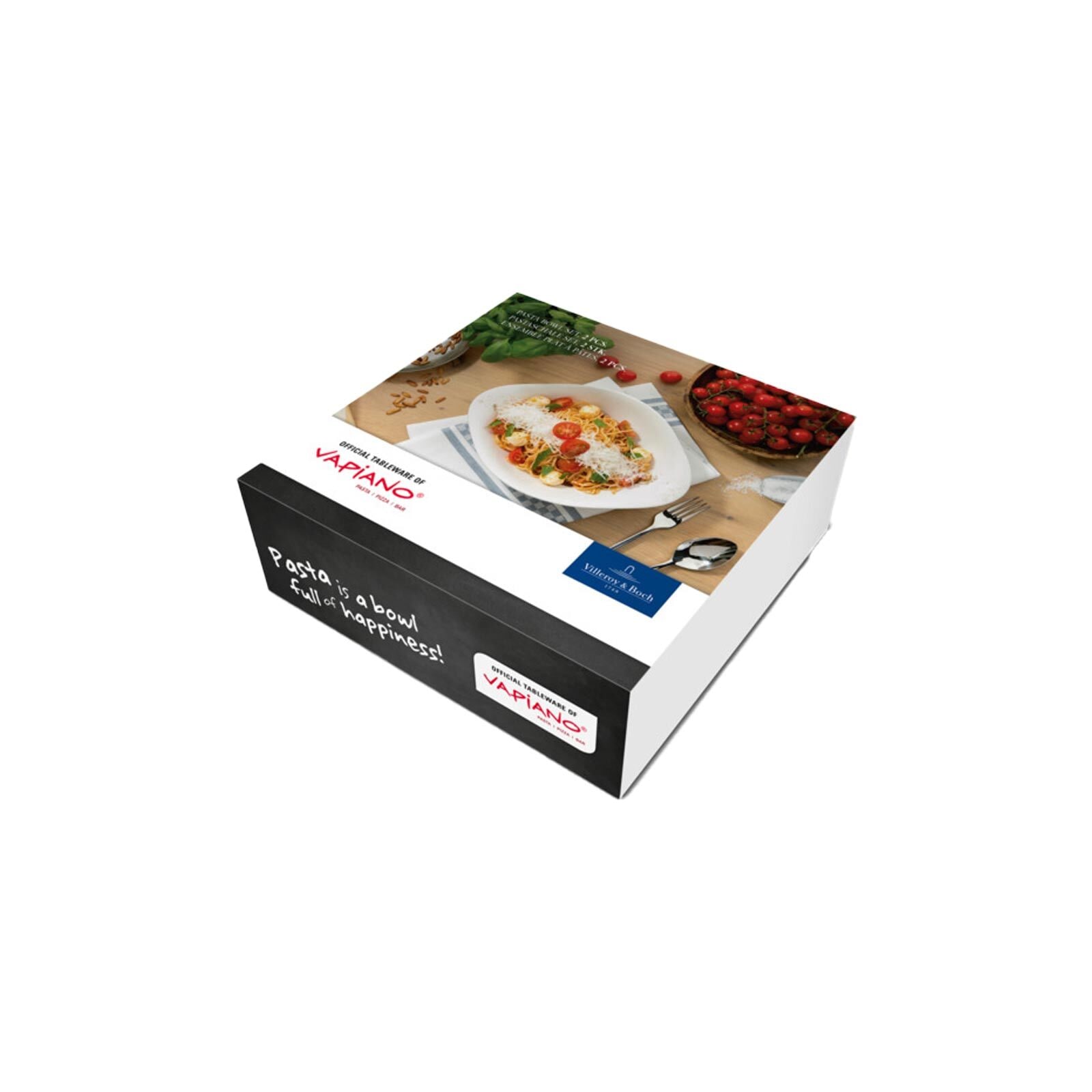 Villeroy & Boch Schale »Pastaschalen Vapiano 28 x 21 cm 2er Set weiß«