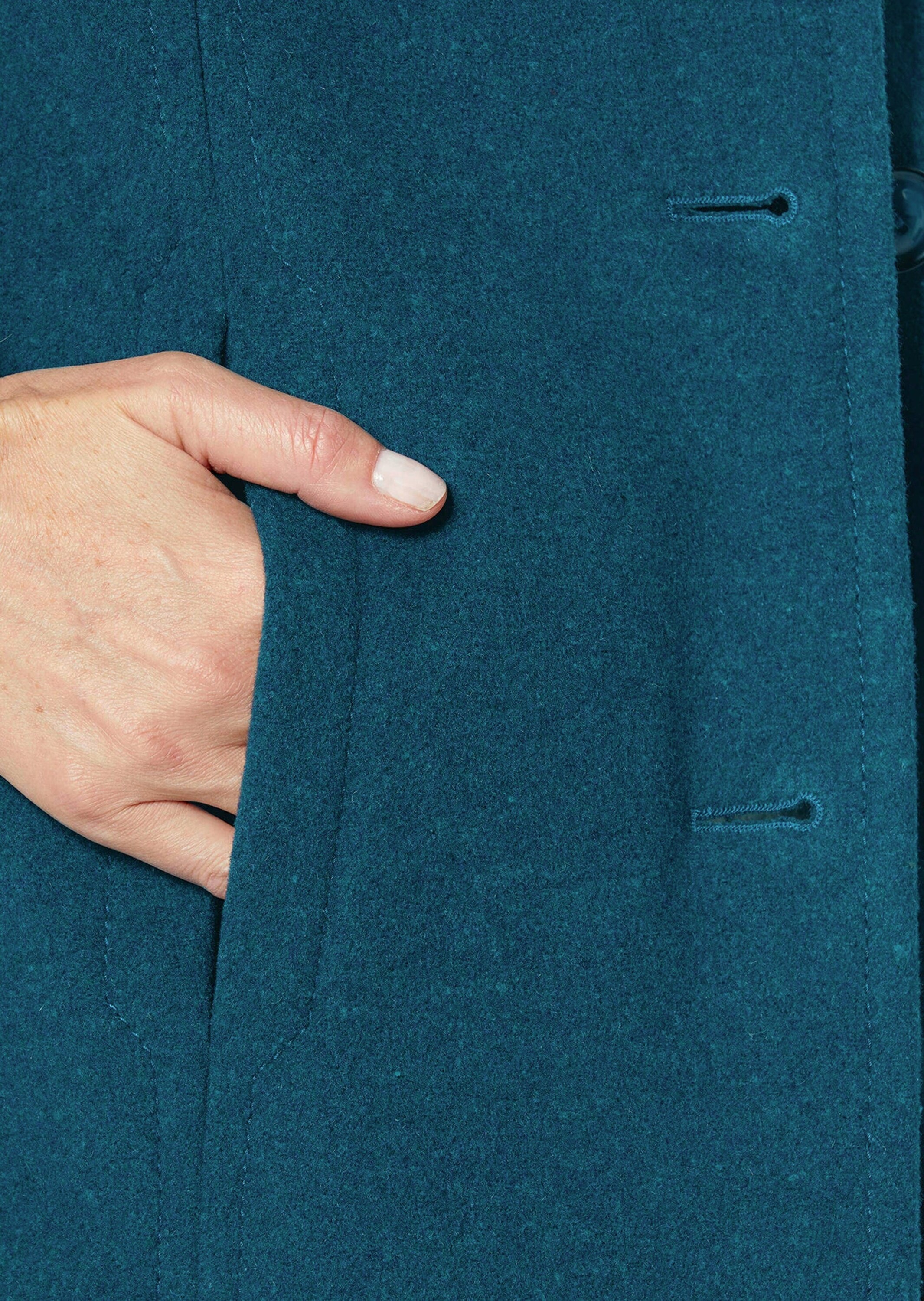 GOLDNER Wolljacke »Unentbehrliche Wolljacke mit feinen Details«