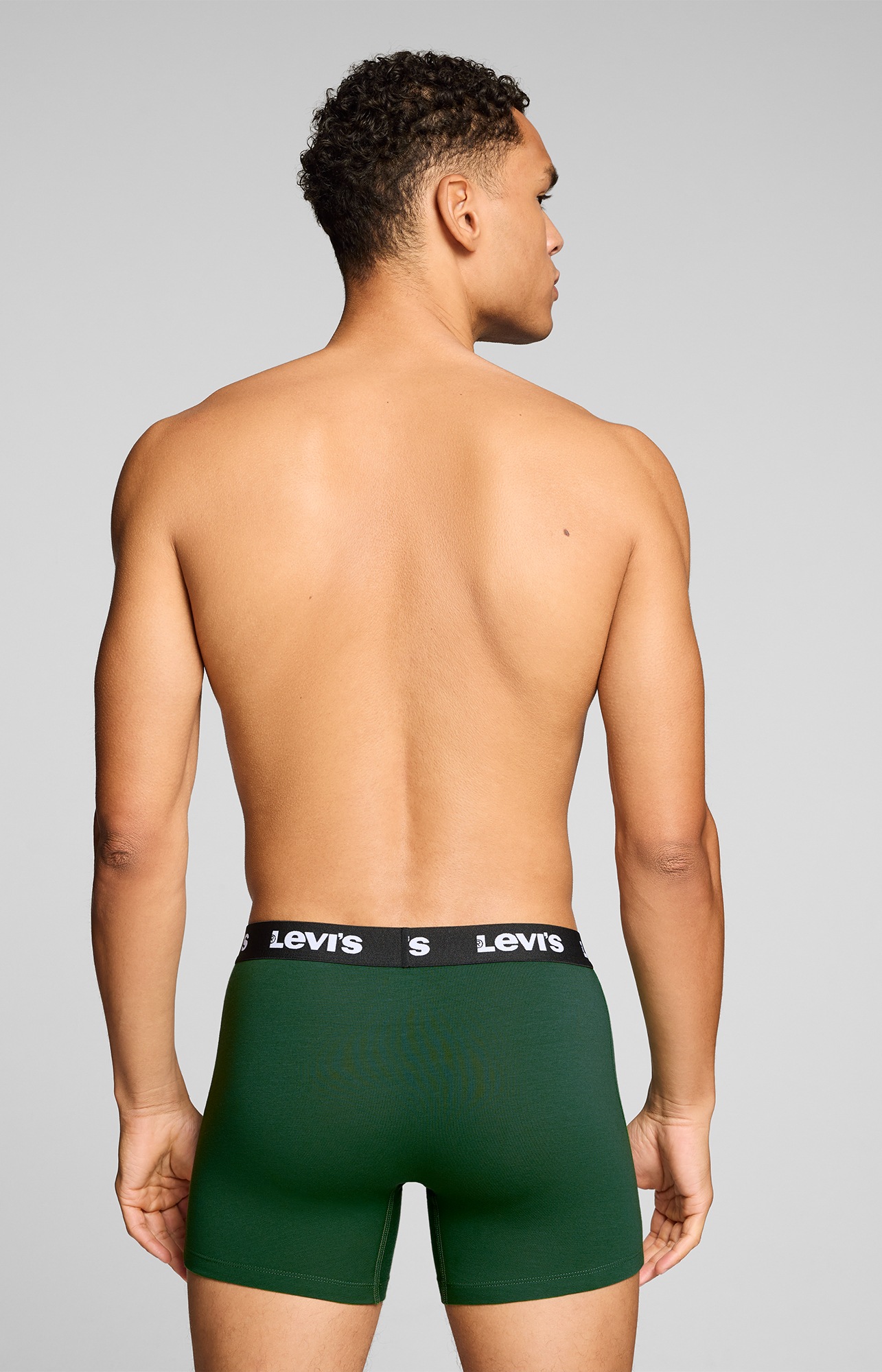 Levi's® Boxershorts »LEVIS MEN REPEAT LOGO BOXER BRIEF« 2er Pack,  ohne Eingriff, Logobund, elastisch