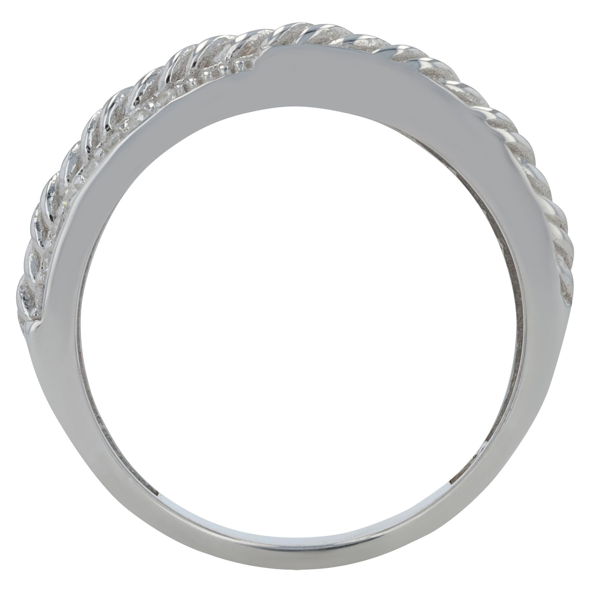 Adelia´s Fingerring »Damen Ring aus 925 Silber mit Zirkonia«