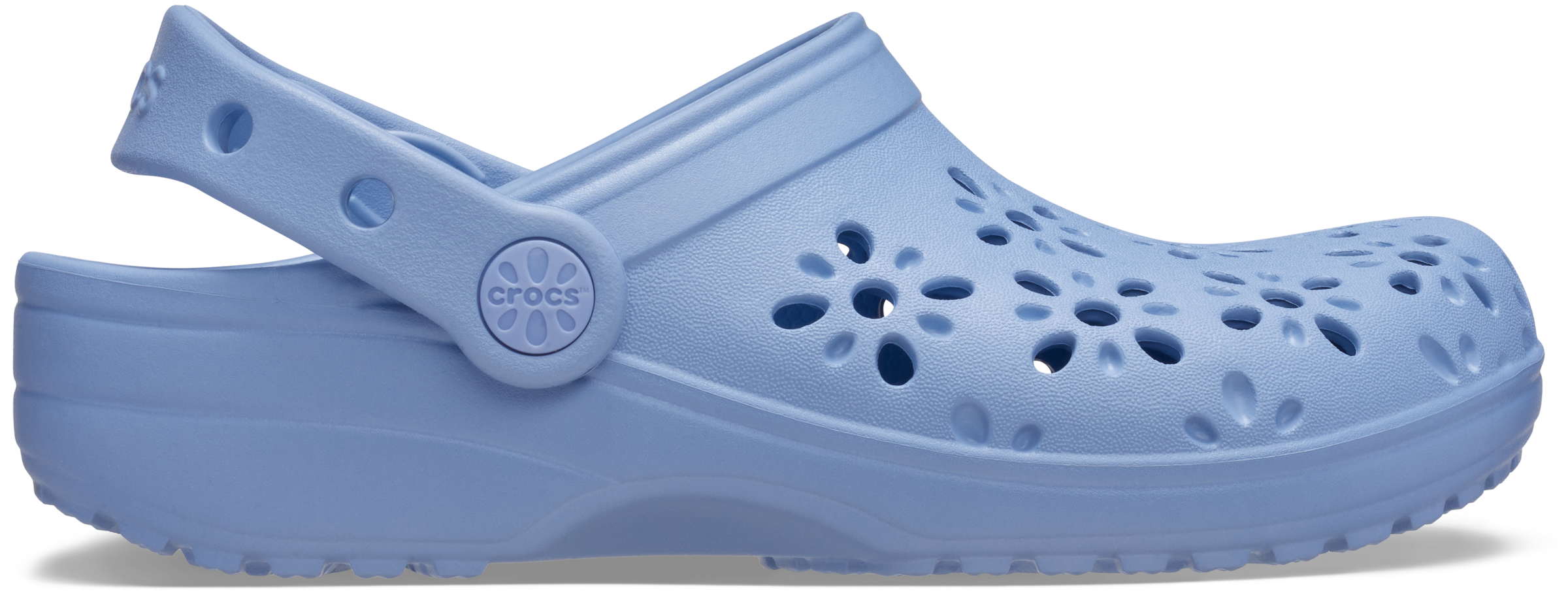 Crocs Clog »Classic Floral Cut Out Clog«  Sommerschuh, Sandale, Strandschuh mit schwenkbarem Fersenriemen