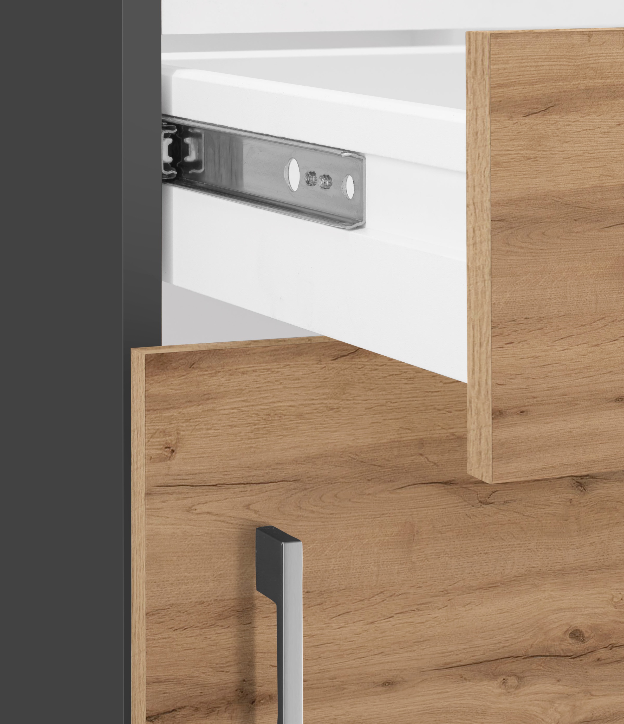 KOCHSTATION Küchenzeile »KS-Colmar« ohne E-Geräte, Breite 270 cm