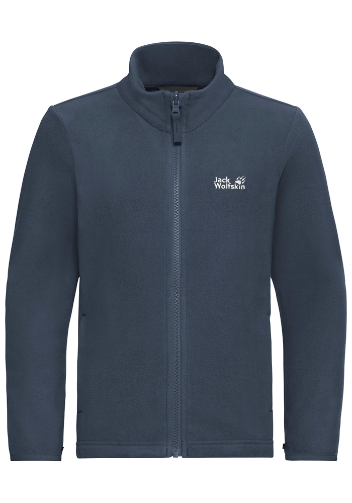 Jack Wolfskin Fleecejacke »TAUNUS 100 FZ K« Winddicht, atmungsaktiv, Übergangsjacke