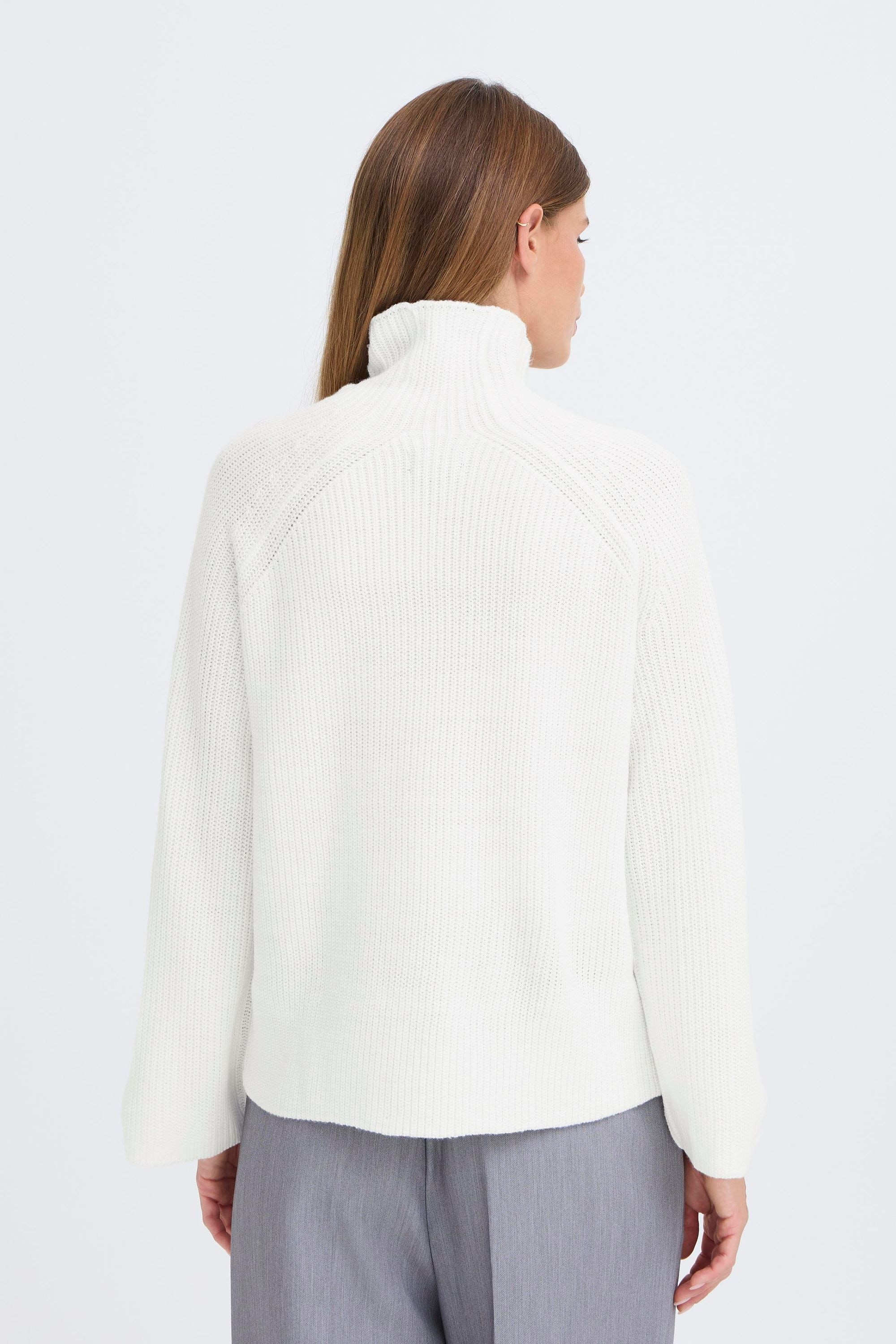 OXMO Strickfleece-Pullover »Strickpullover OXBMMNELLY TURTLENECK«