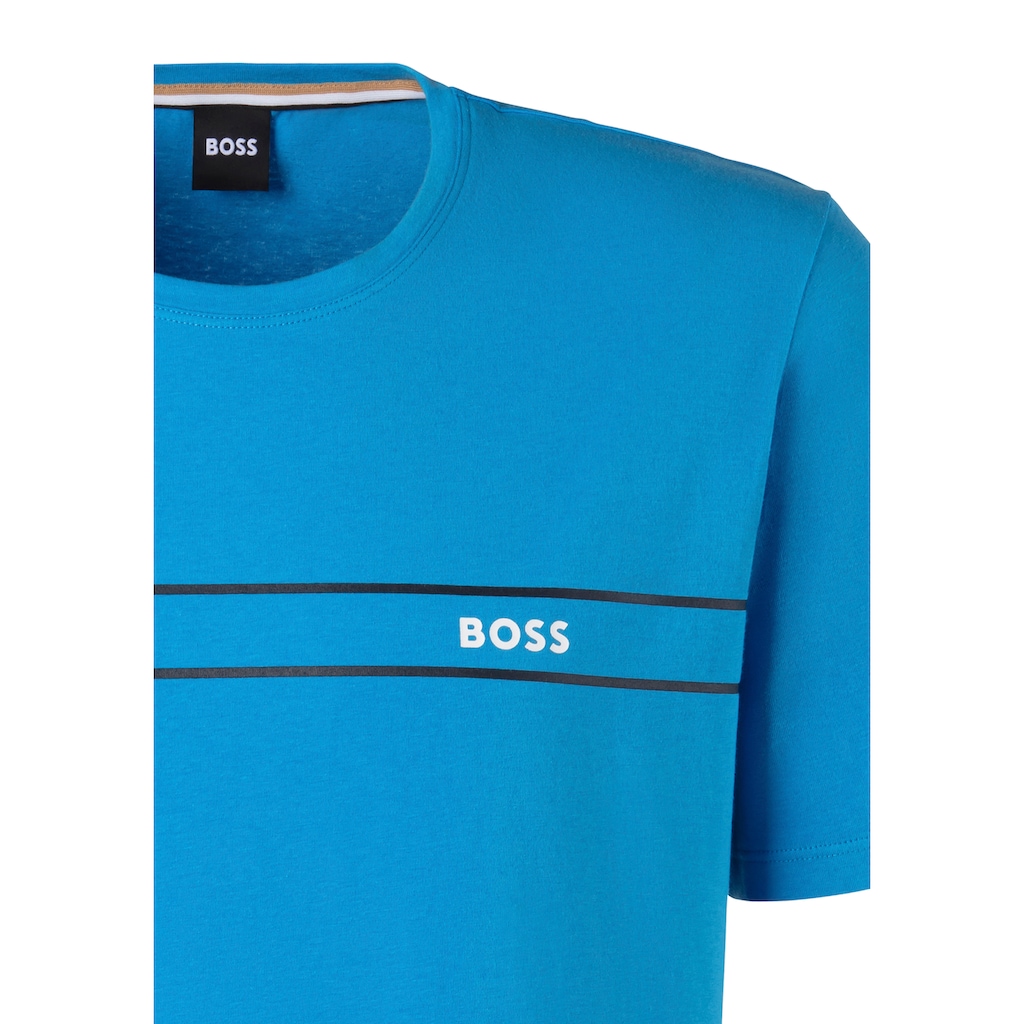 BOSS Shorty, mit Logo-Print auf dem Shirt