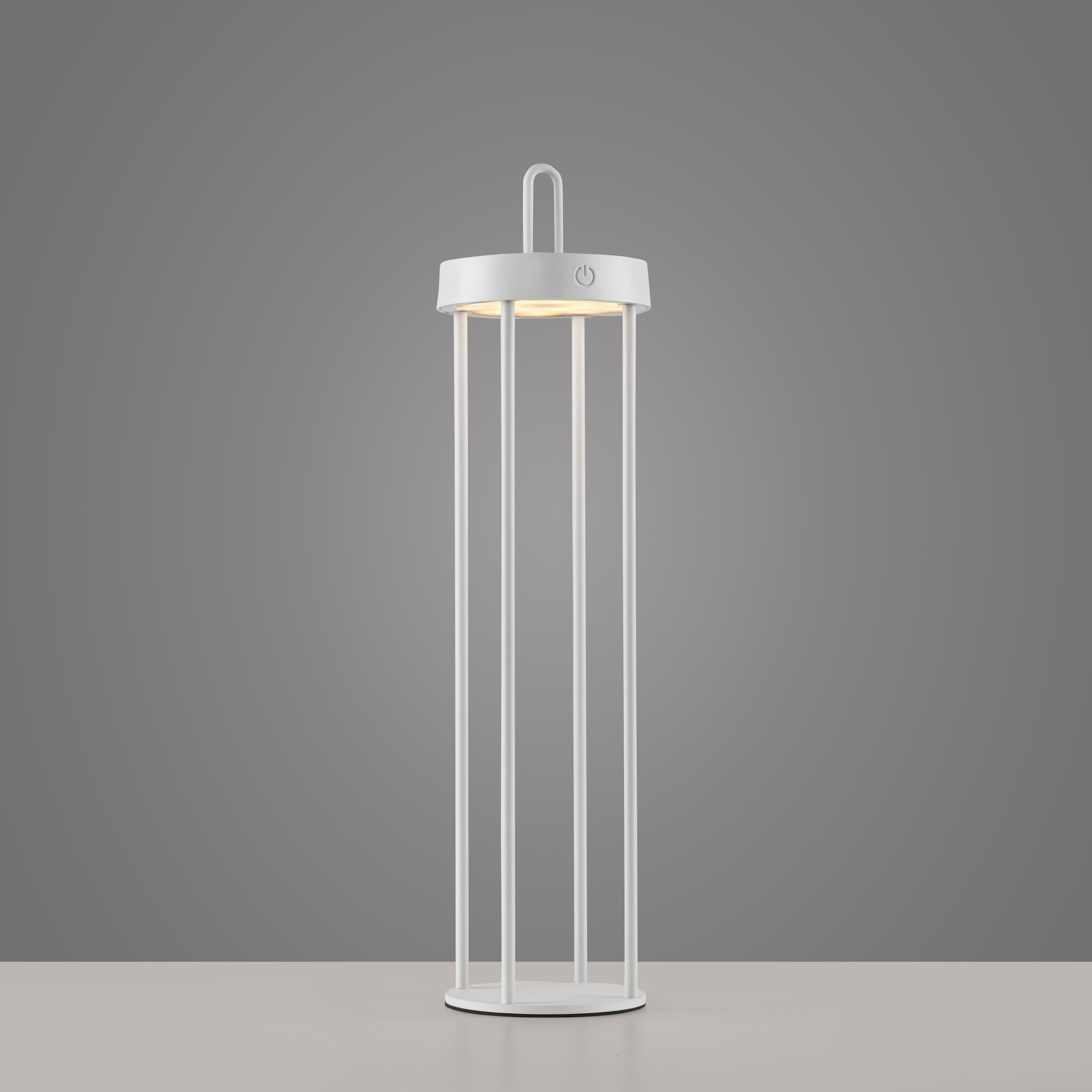 JUST LIGHT Stehlampe »ANSELM«, 1 flammig, Leuchtmittel LED-Modul | LED fest integriert, Akkuleuchte