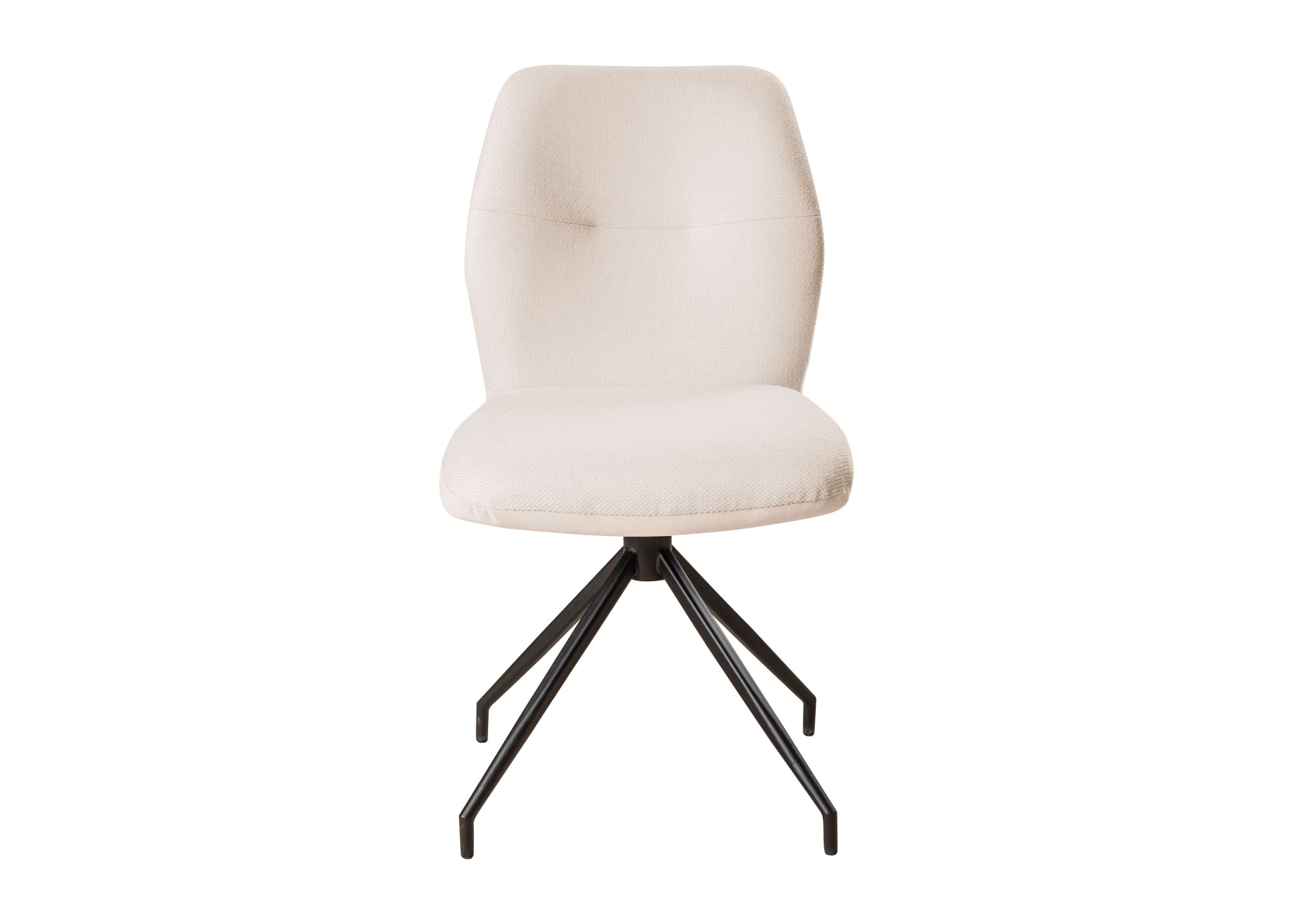 OTTO home Drehstuhl »Bruna Esszimmerstuhl,Polsterstuhl, Küchenstuhl, 4-Fußstuhl« () 360° drehbar, mit automatischer Rückstellung, 2-Stoff-Design