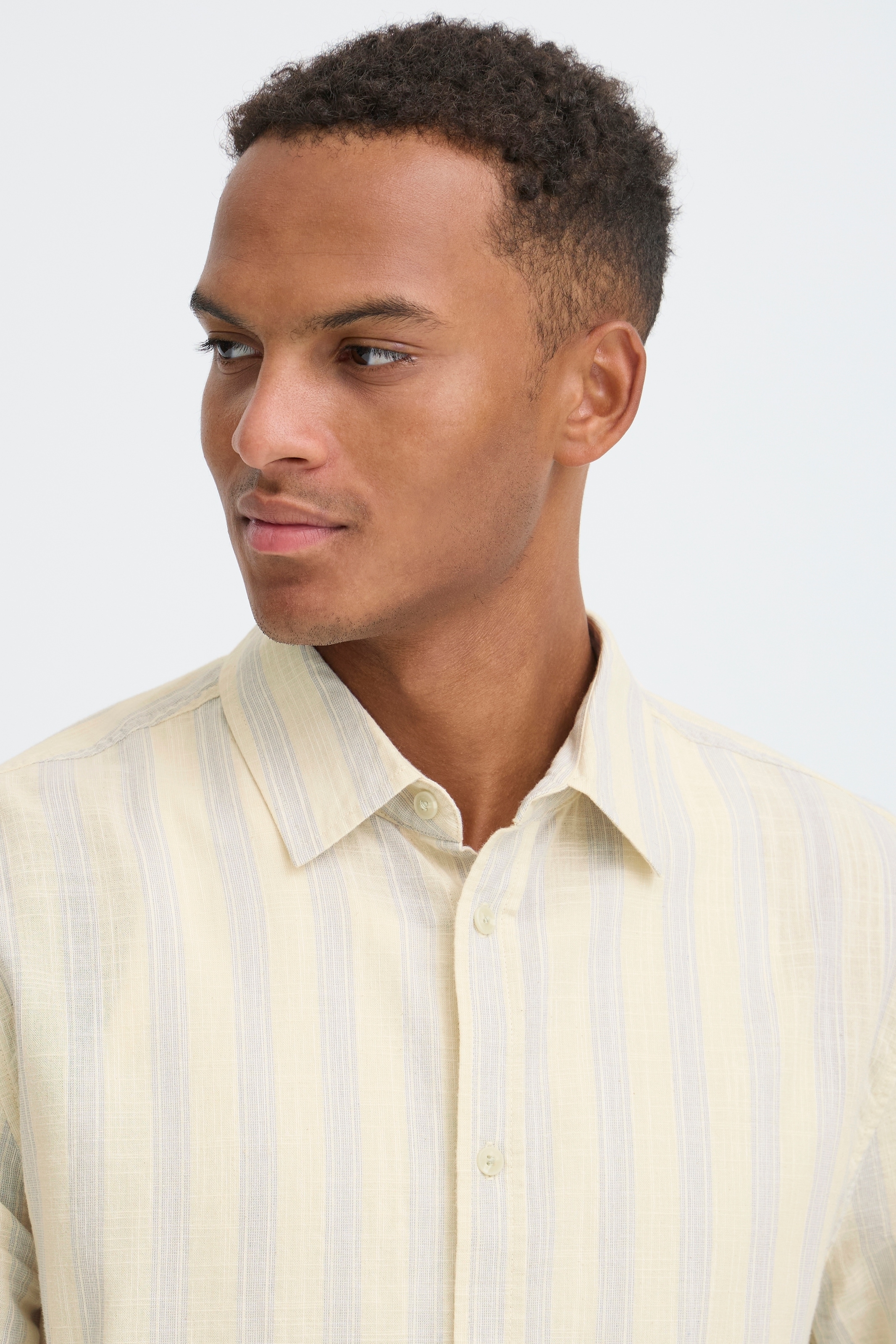 Blend Langarmhemd »BHDARIS SLUB STRIPE«