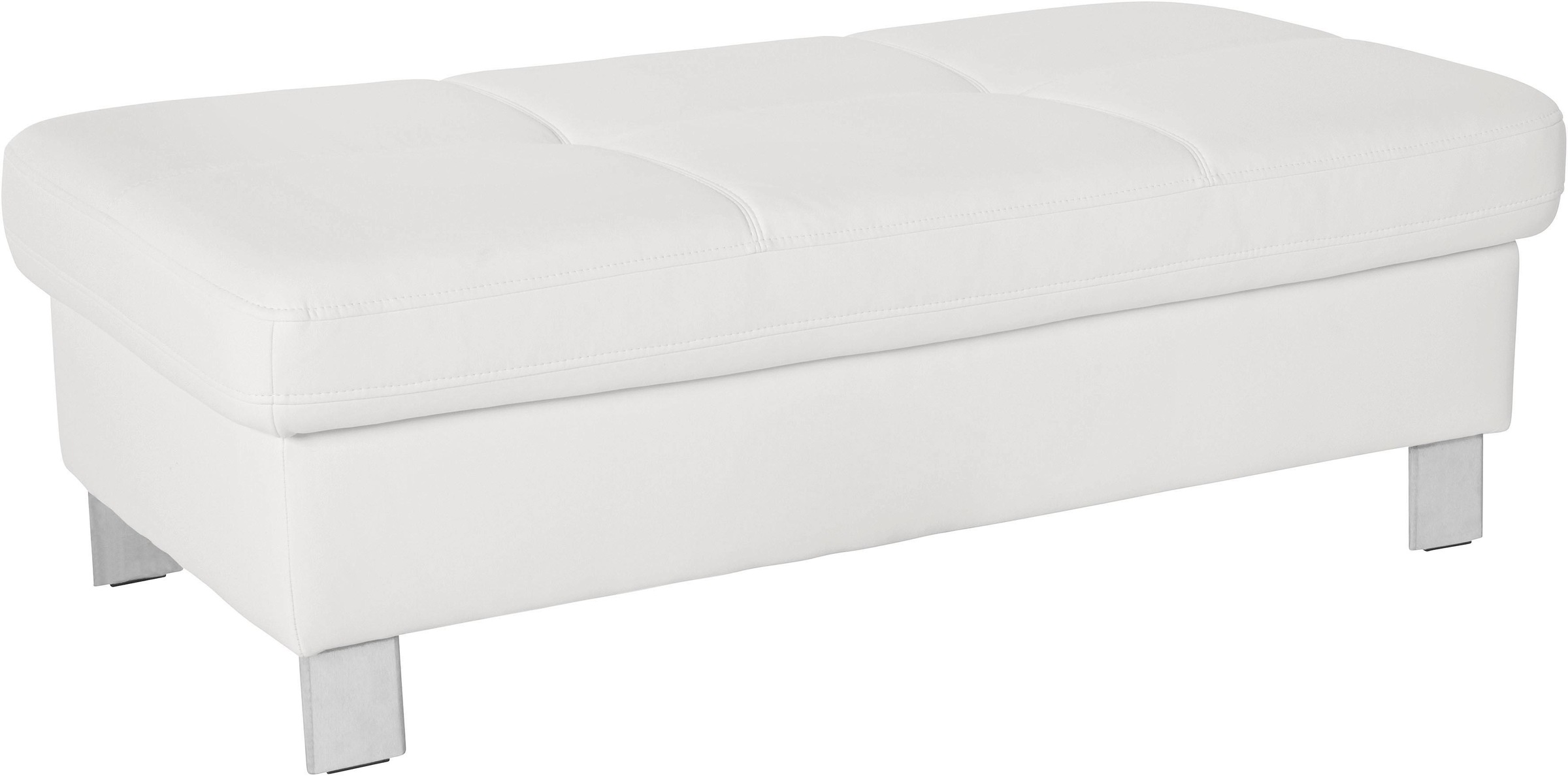 exxpo - sofa fashion Hocker »Fiji Bankhocker mit Staufach unter der Sitzfläche«, elegant modern mit toller Detailverarbeitung