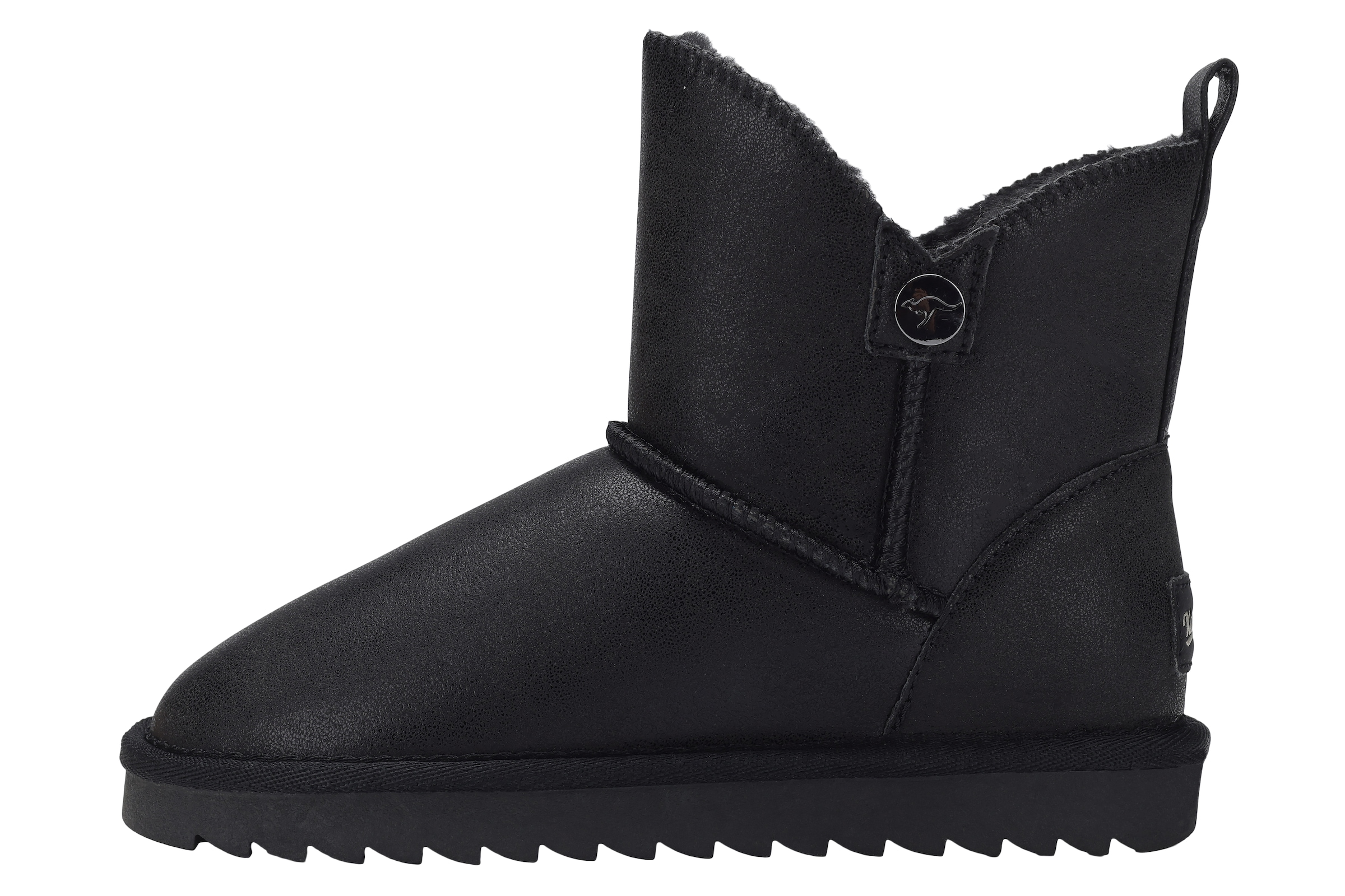 KangaROOS Schlupfboots »K-UK SILVERY«  Winterschuhe, Winterboots, Snowboots, Schlupfstiefel