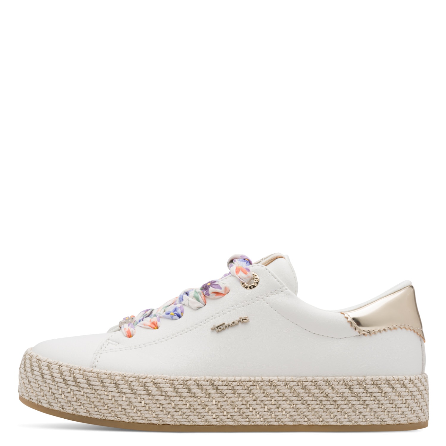 Tamaris Plateausneaker  , Freizeitschuh, Halbschuh, Schnürschuh mit Textilkordel am Plateau