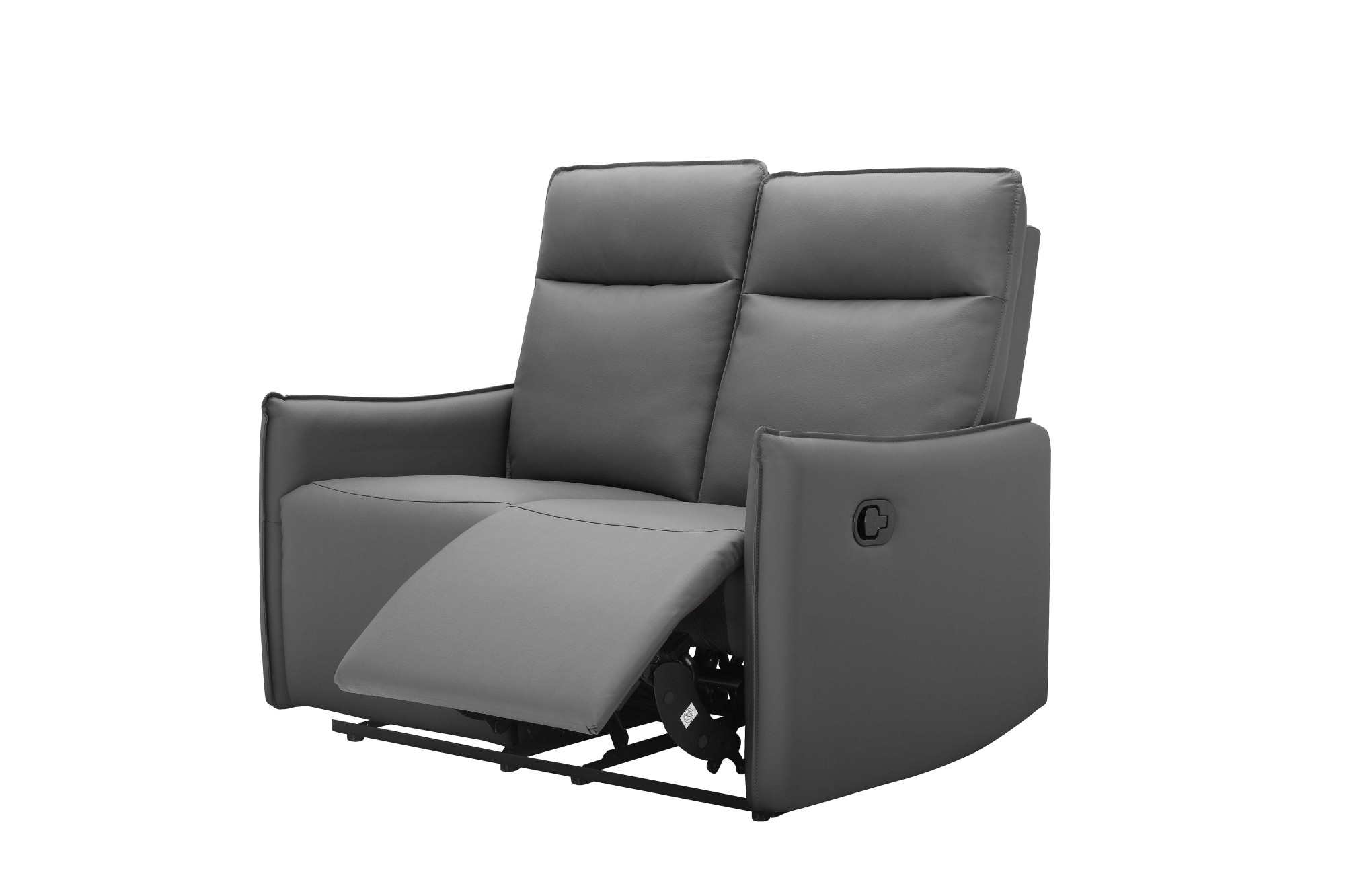 Dorel Home 2-Sitzer »Lugo, Kinosofa mit Reclinerfunktion in Kunstleder und Webstoff« mit manueller Relaxfunktion in beiden Sitzen