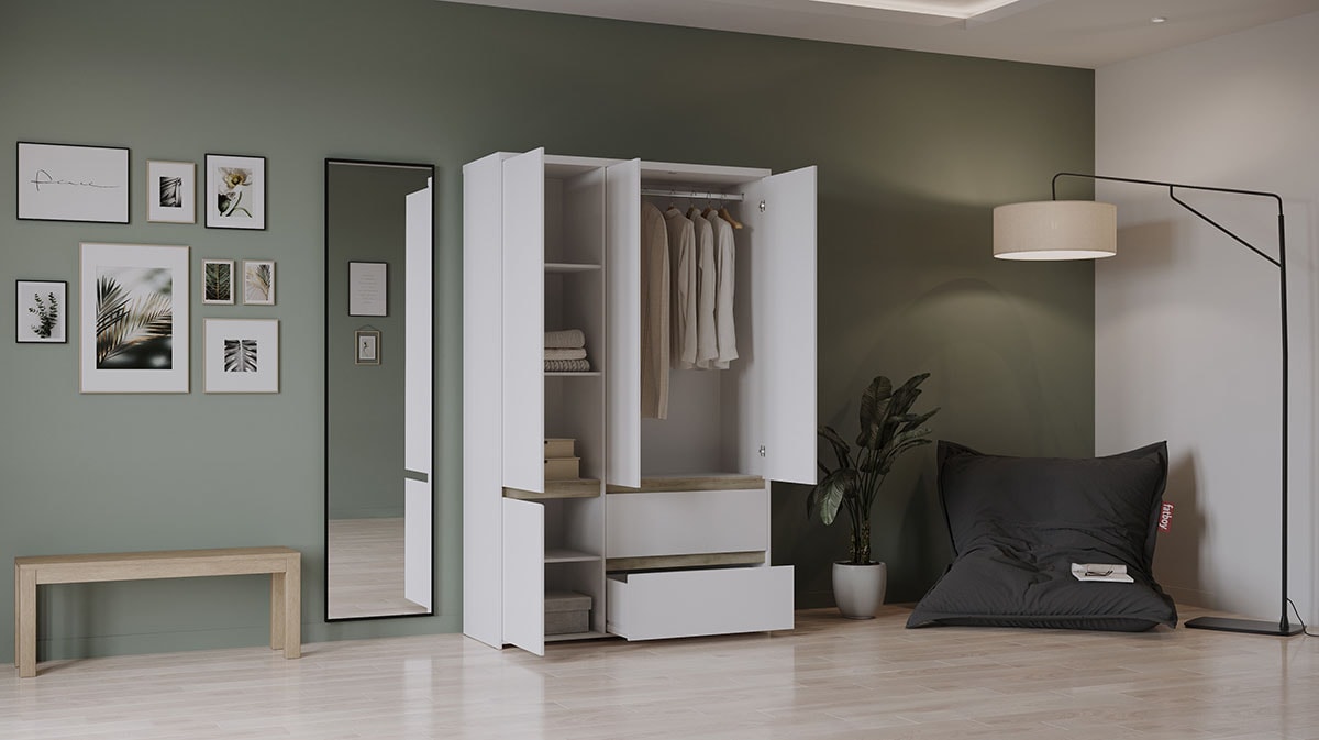 Demeyere GROUP Kleiderschrank 1 Stk. tlg.