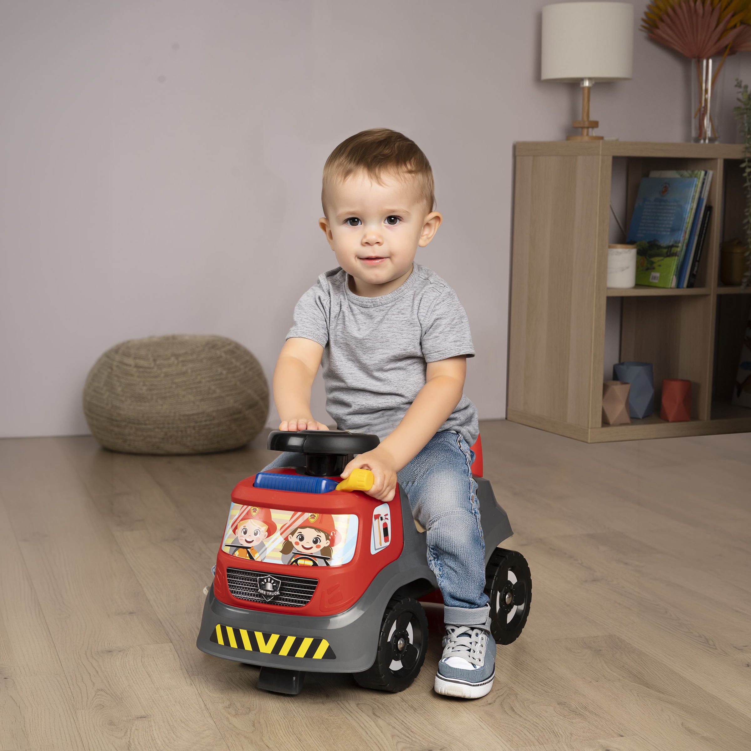 Smoby Rutscherauto »Feuerwehr« mit Licht und Sirene