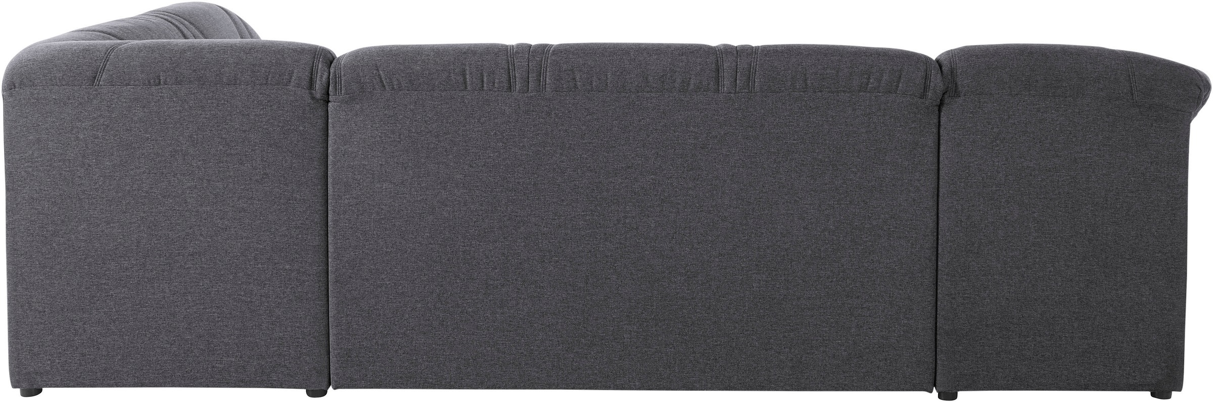 DOMO collection Wohnlandschaft »Sarafina, zeitlos und komfortabel, optional mit Federkern, U-Form«, wahlweise mit Bettfunktion