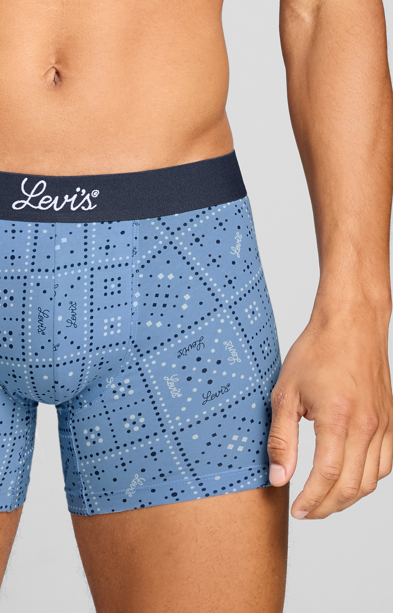 Levi's® Boxershorts »LEVIS MEN BANDANA AOP BOXER BRIEF 2P« 2er Pack, 