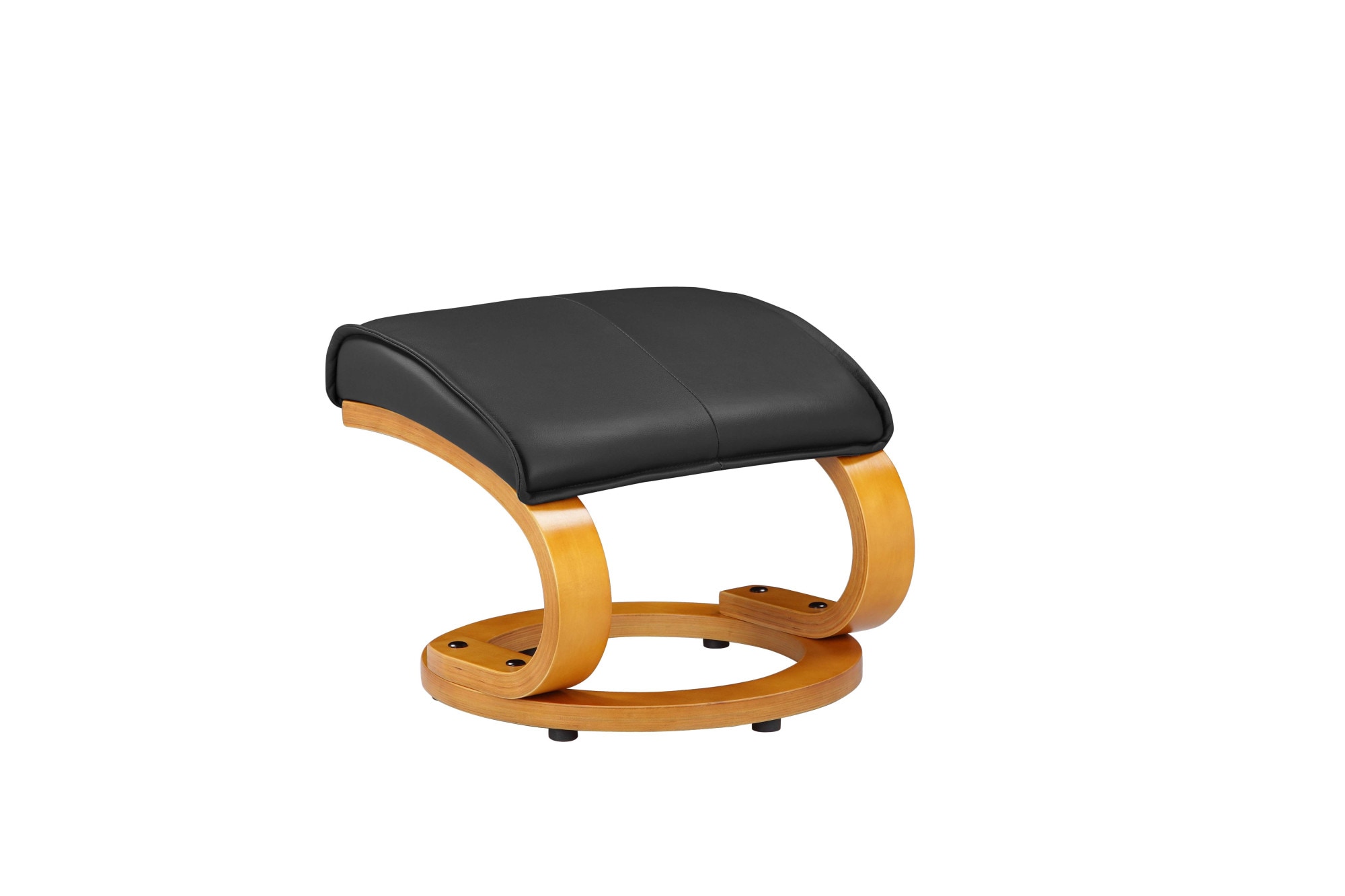 Home affaire Relaxsessel »Paris, TV-Sessel mit Hocker und manueller Liegefunktion«, (Set, 2 St., bestehend aus Sessel und Hocker), Set (Sessel und Hocker), Dreh- und Kippfunktion, NaturLEDER®