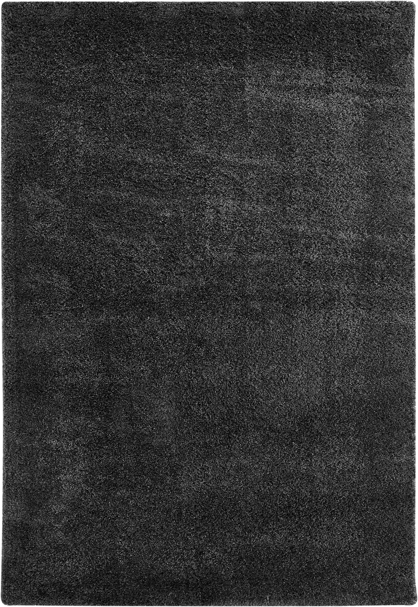 OTTO home Hochflor-Teppich »Canberra« rechteckig 40 mm Höhe Uni Farben, weich & kuschelig, Wohnzimmer, Schlafzimmer