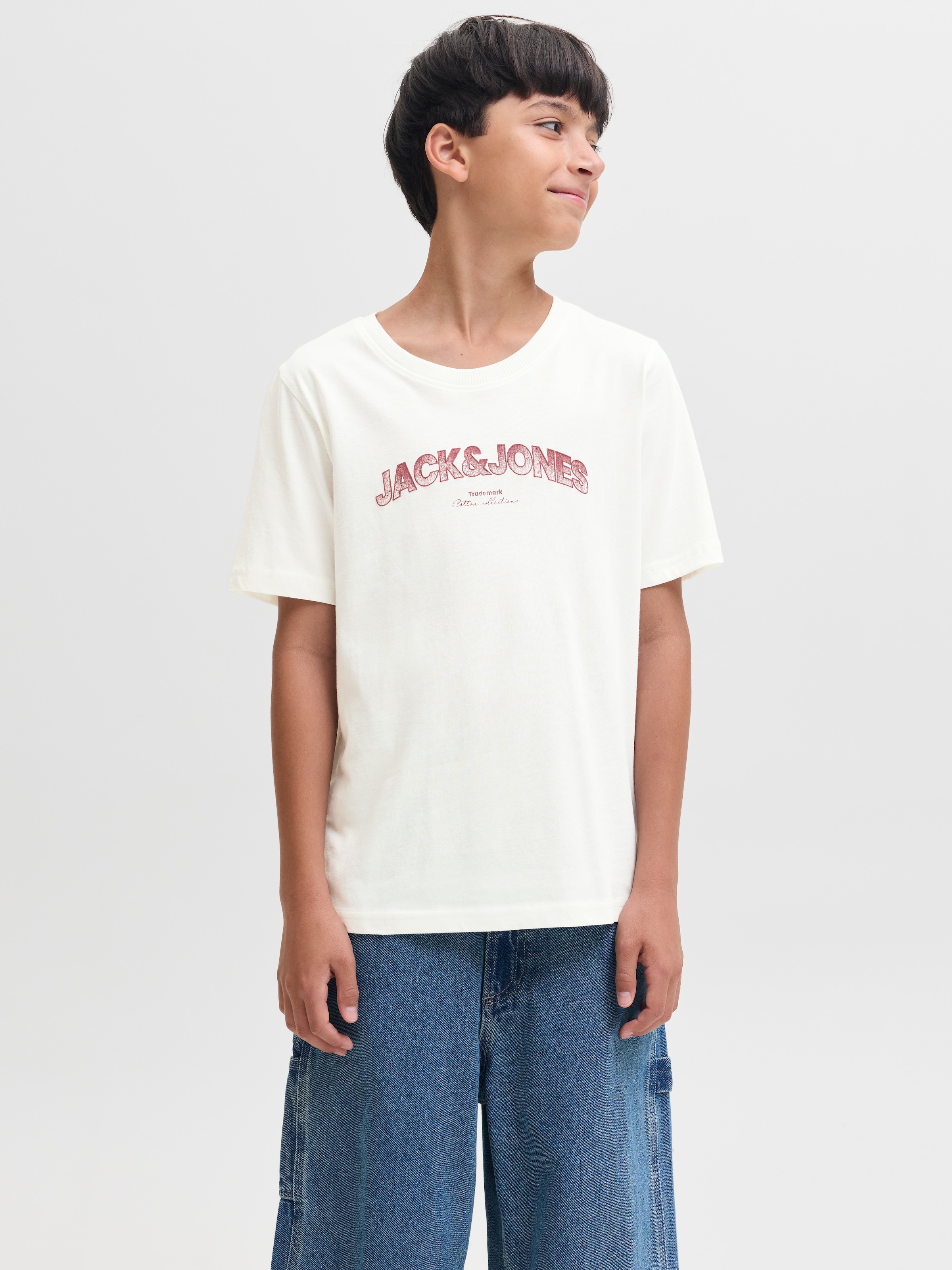 Jack & Jones Junior Rundhalsshirt »JJAVERY TEE SS CREW NECK 3PK MP JNR« Packung, 3 Baumwolle, regular fit