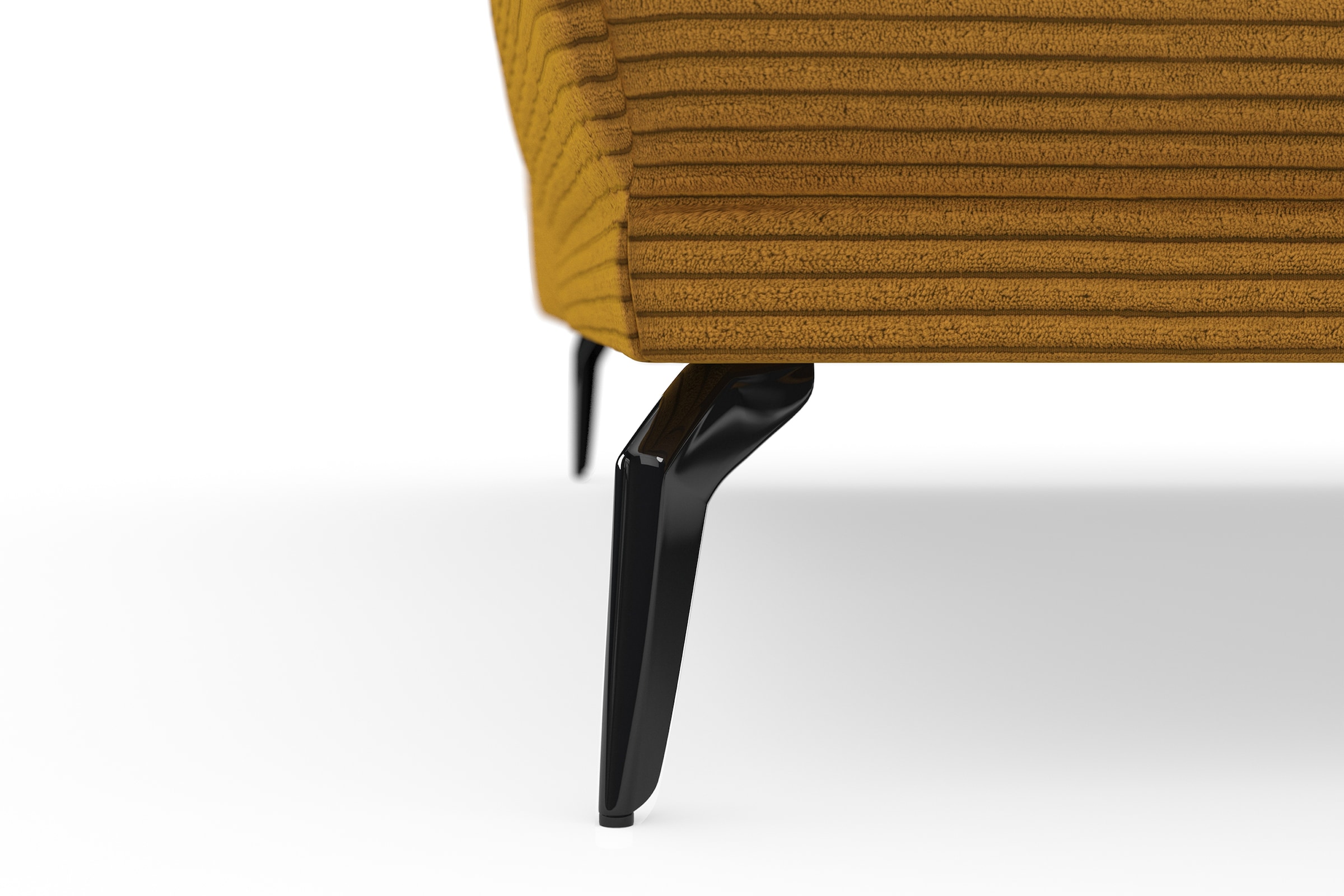 Home affaire Ecksofa »Coco L-Form« Sitztiefen-, Arm- und Kopfteilverstellung, Cord-Bezug, Fußhöhe 15 cm