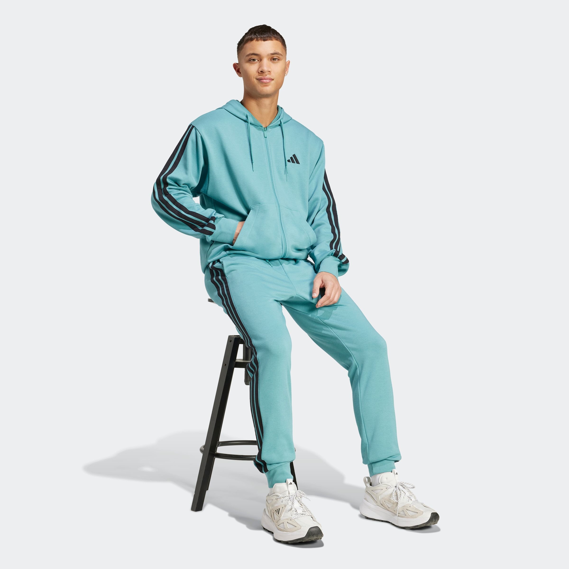 adidas Sportswear Kapuzensweatshirt »M 3S FT FZ HD«