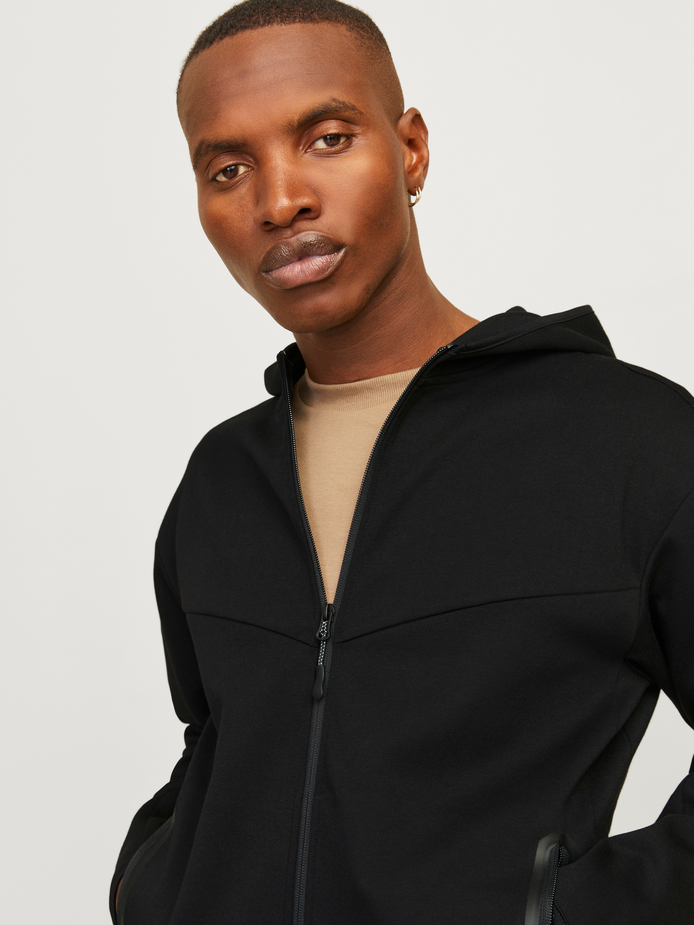 Jack & Jones Sweatjacke »JCOFUSION SWEAT ZIP HOOD NOOS«