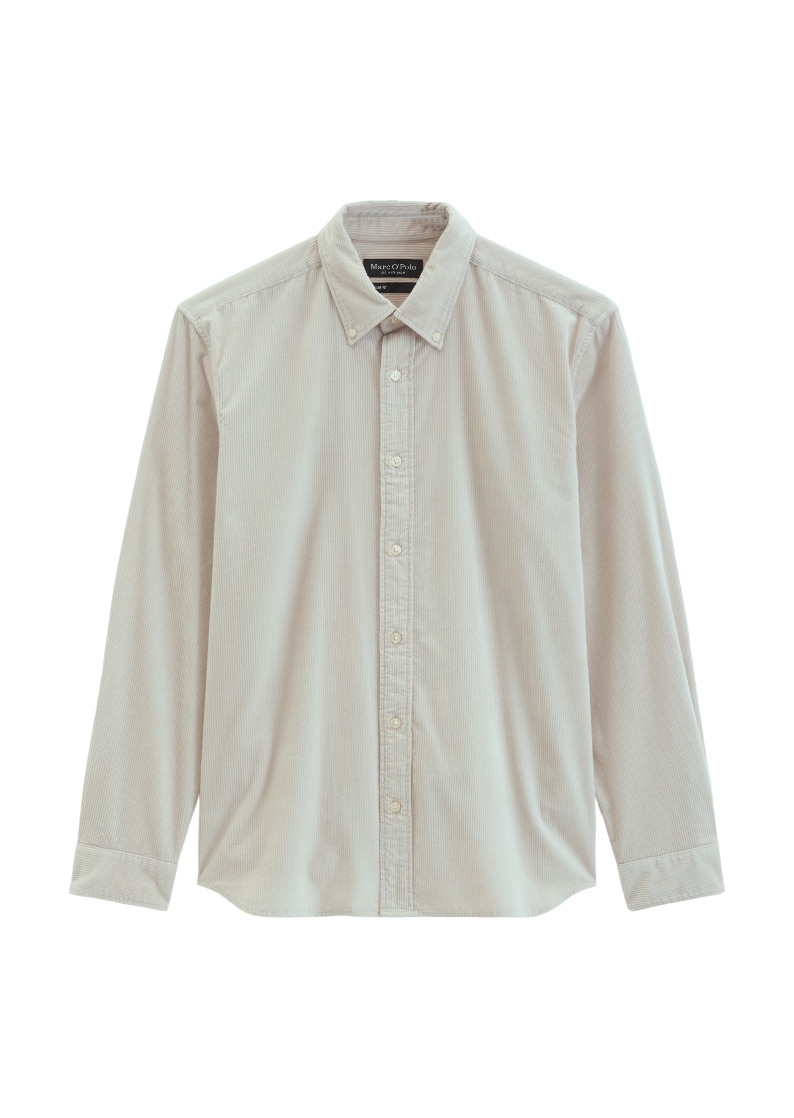 Marc O'Polo Langarmhemd regular mit Button-Down-Kragen