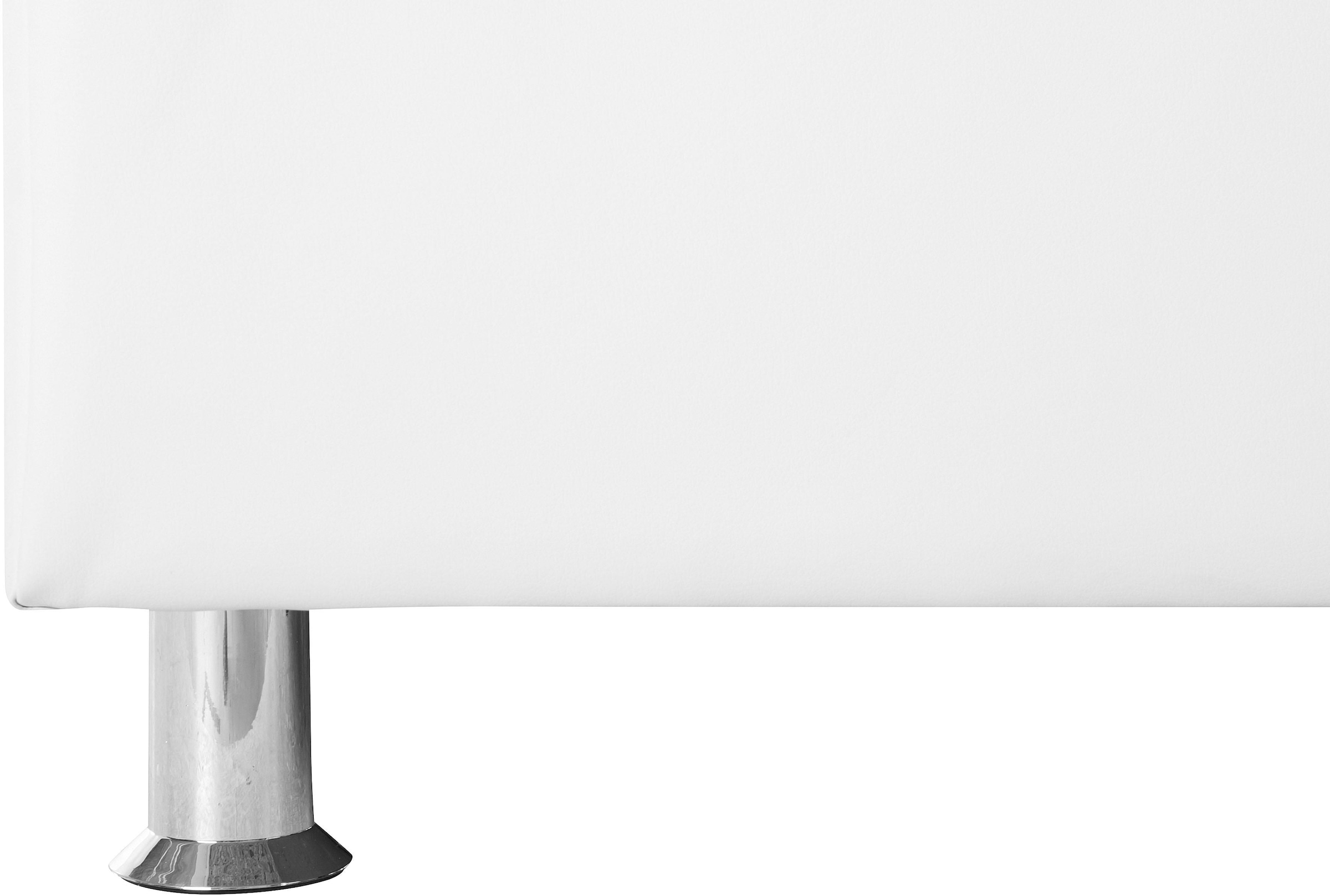 COLLECTION AB Boxspringbett »London, inklusive Topper und Kissen, mit LED-Beleuchtung« Boxspringbett erhältlich in 90cmx200cm, 140cmx200cm & 180cmx200cm