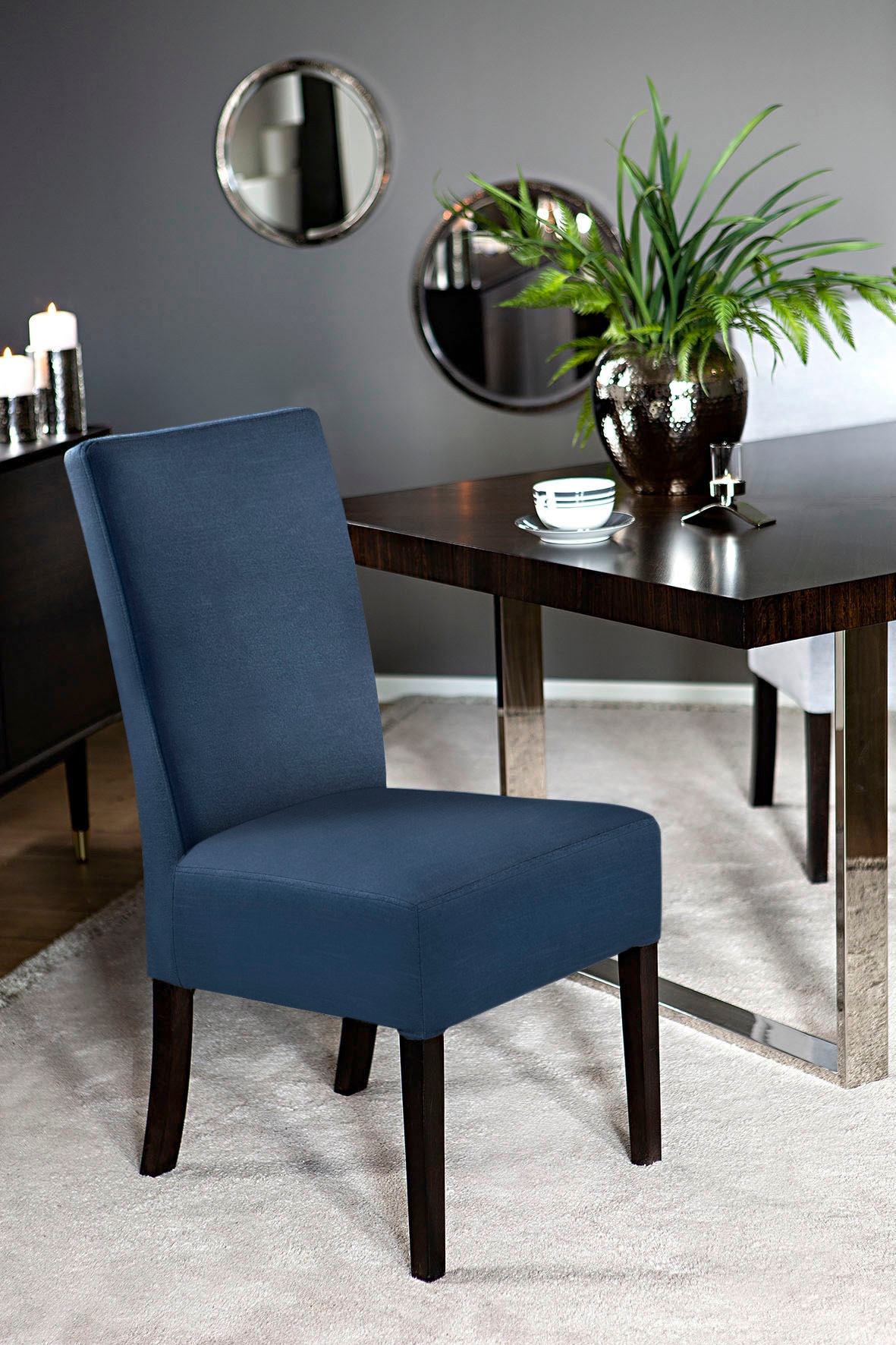 Fink Polsterstuhl »MIRCO«, Samtvelours VELVET