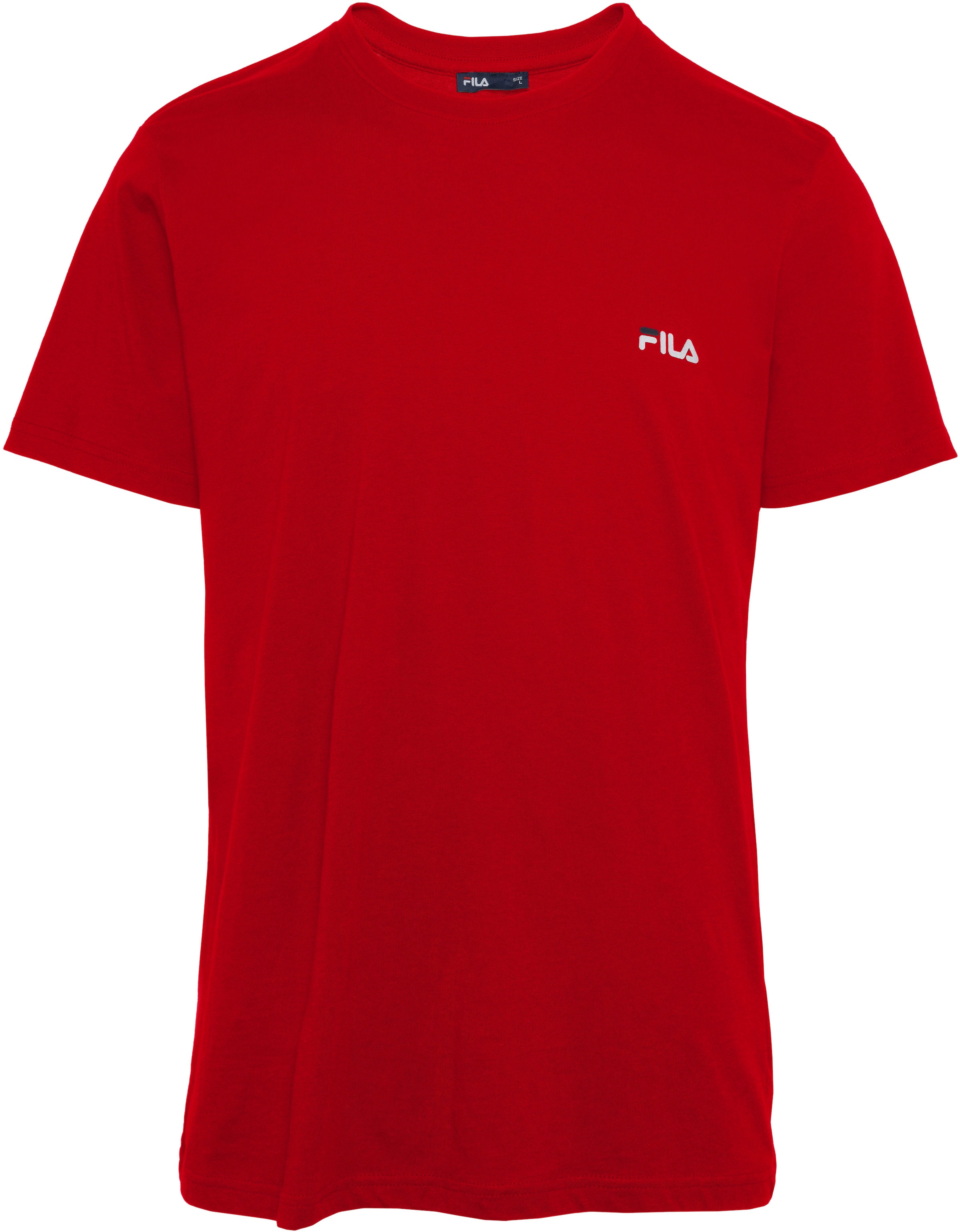 Fila Shorty, (2 tlg., 2-tlg.), Hose mit elastischem Logobund und Kurzarmshirt