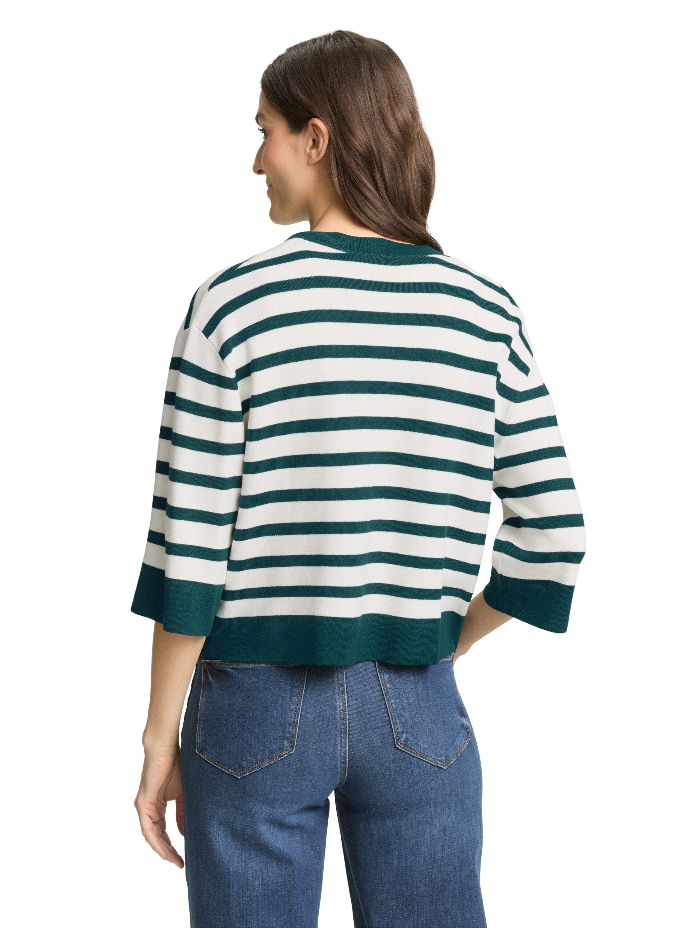 TOM TAILOR Cardigan mit Streifen Muster