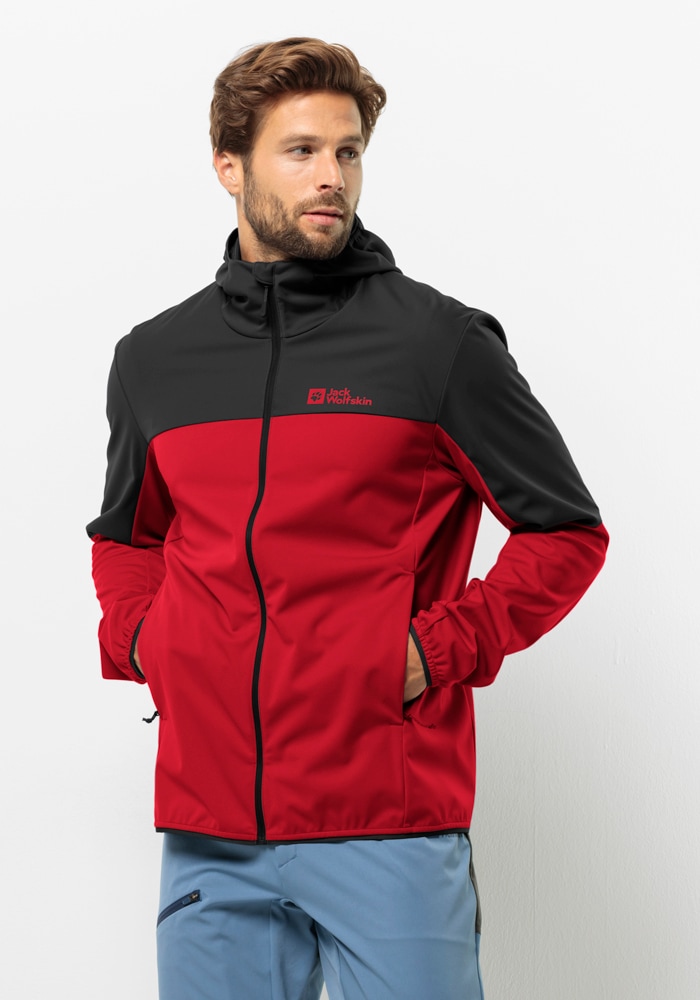 Softshelljacke »FELDBERG HOODY M«, mit Kapuze