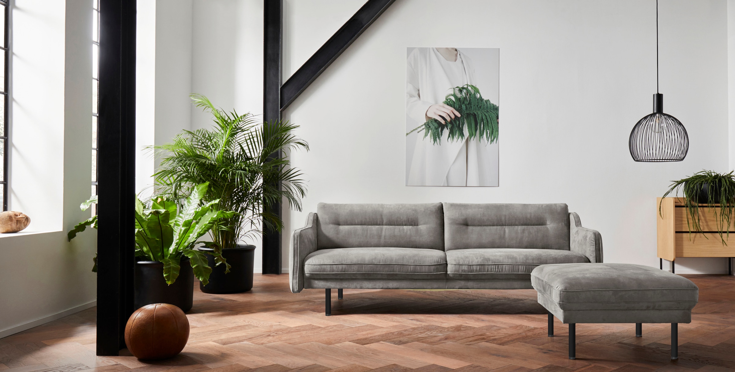 Home affaire 2,5-Sitzer »Nordfyn« edles Design in 3 Bezugsqualitäten, Design by Morten Georgsen