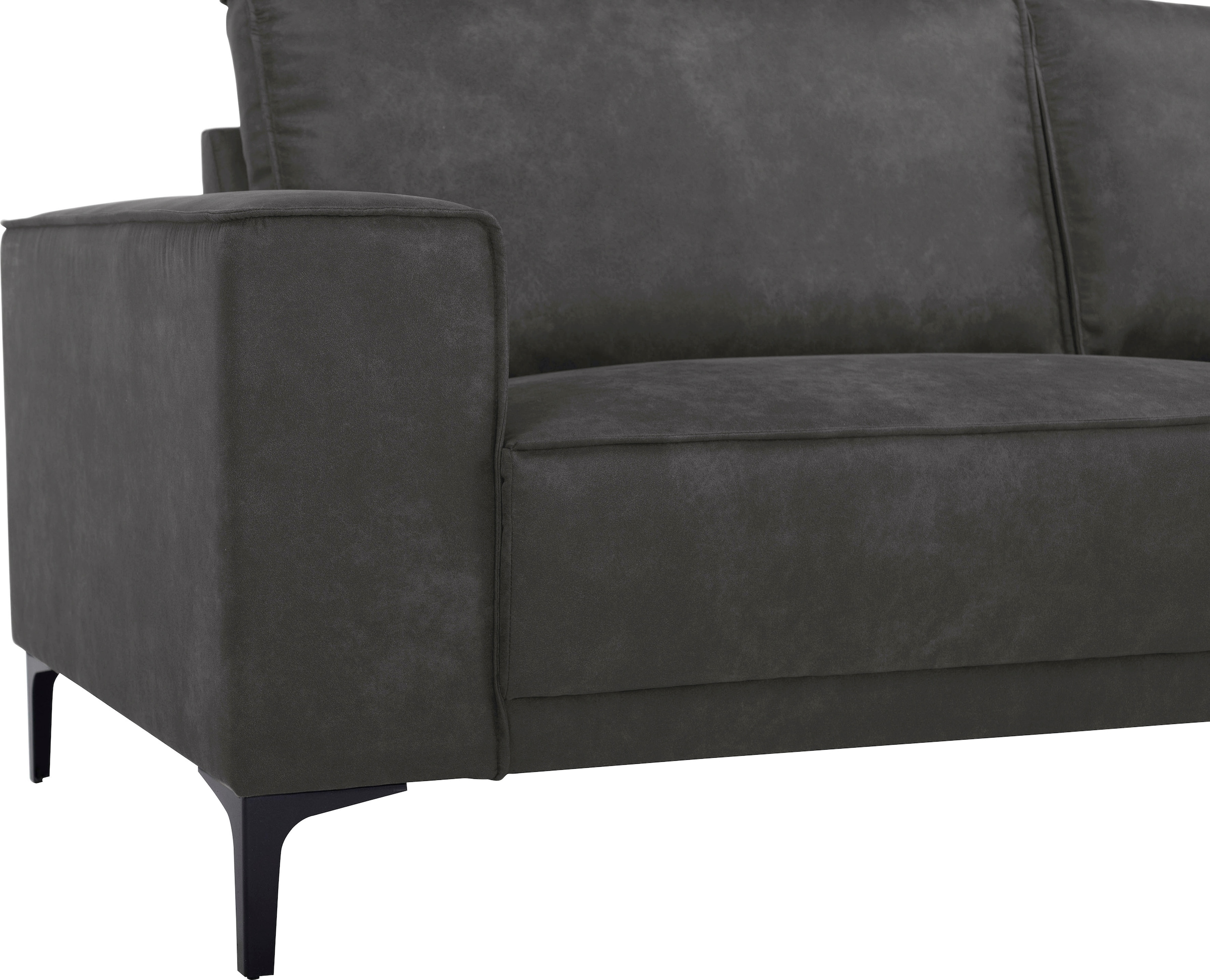 Places of Style Ecksofa »OLAND 280 cm«, im zeitlosem Design und hochwertiger Verabeitung