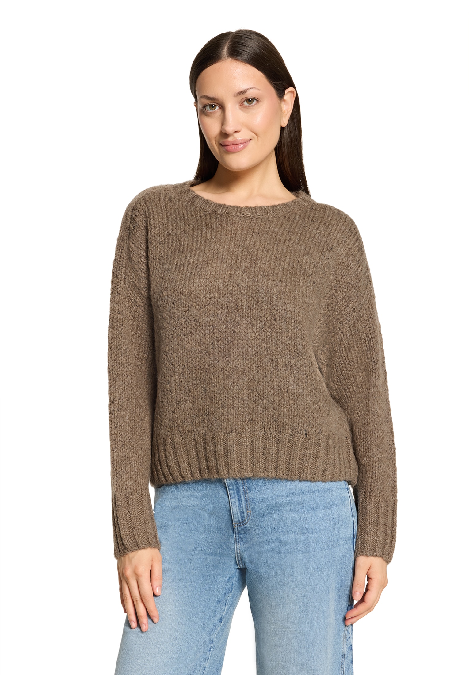Cartoon Rundhalspullover »Basic-Pullover mit Rundhalsausschnitt«