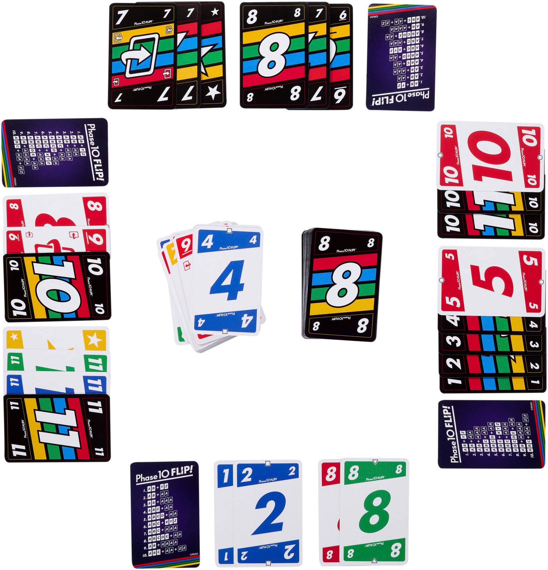 Mattel games Spiel »Phase 10, Flip«