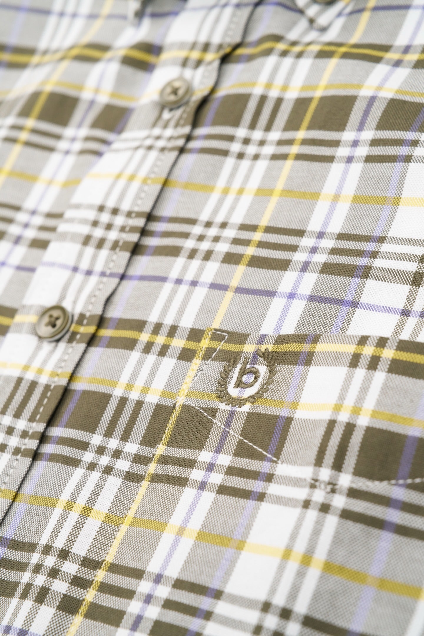 bugatti Langarmhemd, in kariertem Design