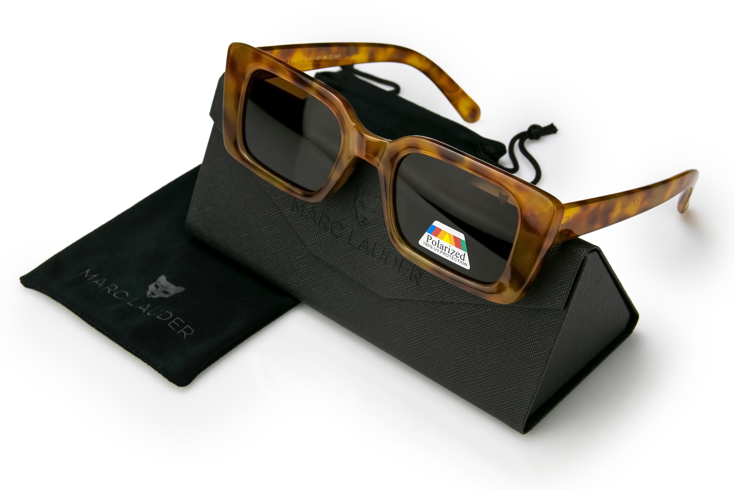 MARC LAUDER Sonnenbrille »MA12-03« 3: dunkles Glas, starke Sonneneinstrahlung