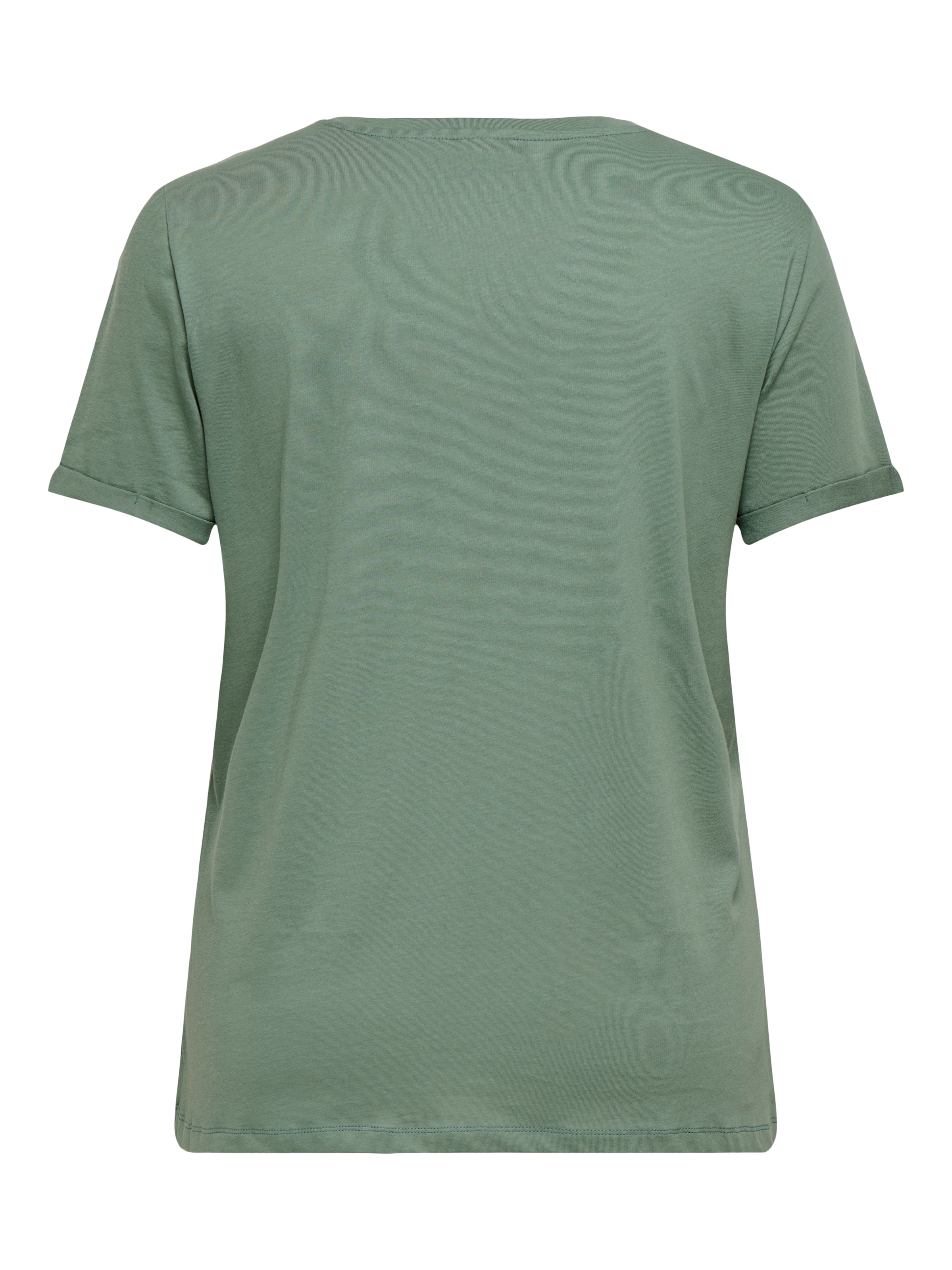 ONLY CARMAKOMA Kurzarmshirt »CARBEA LIFE SS V-NECK TEE« Baumwolle, regular fit