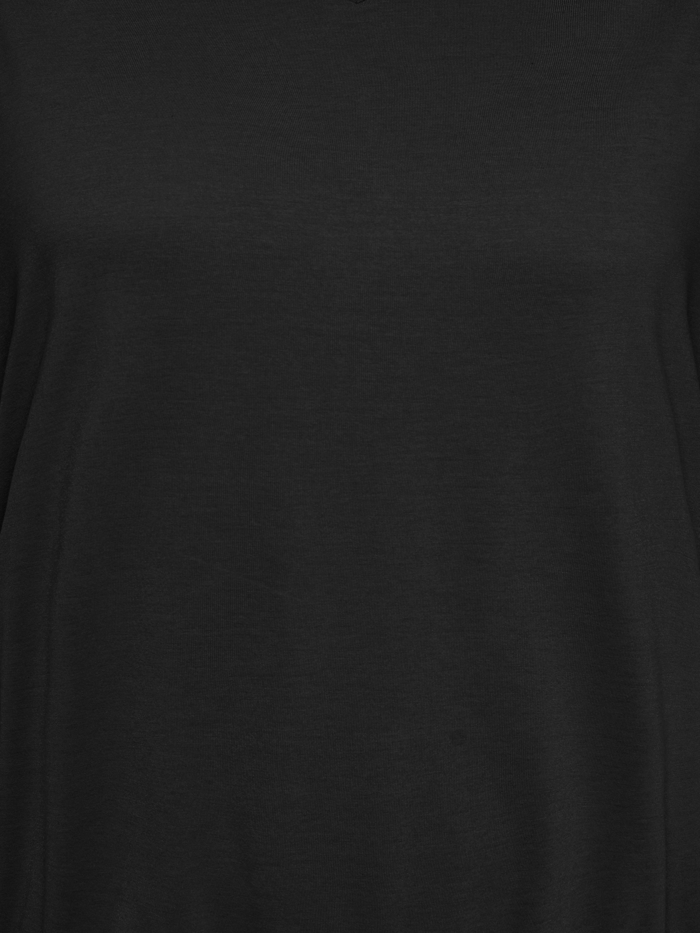 ONLY CARMAKOMA V-Shirt »CARCORAL S/S V-NECK TEE JRS«