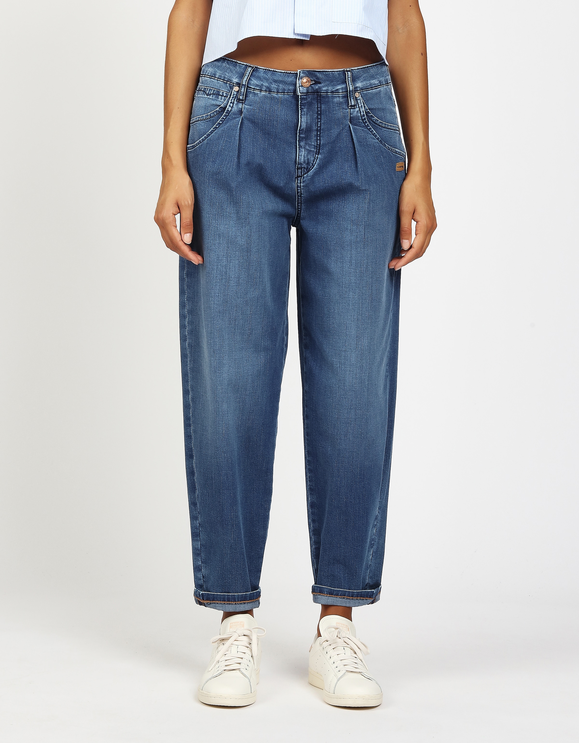 GANG High-waist-Jeans »94IVY« mit hohem Stretch-Anteil, O-Shape