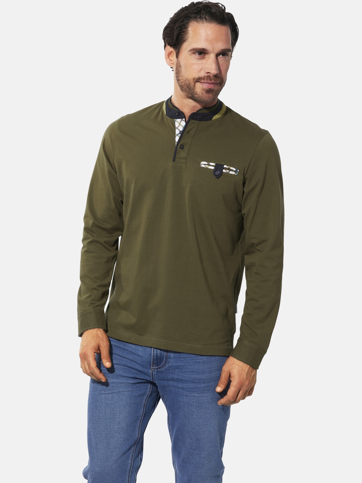 Babista Langarm-Poloshirt »Langarmshirt SAVIRO«