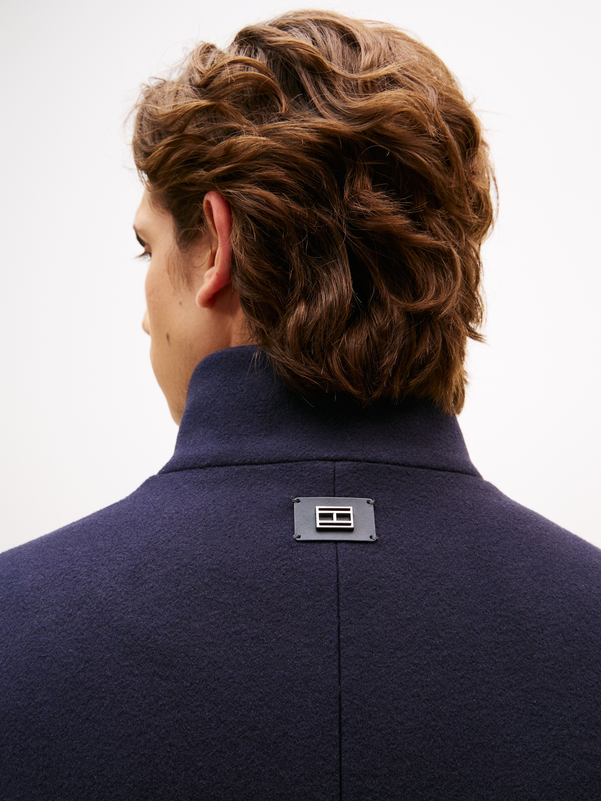 Tommy Hilfiger Wollmantel »DC WOOL STAND COLLAR« Regular fit