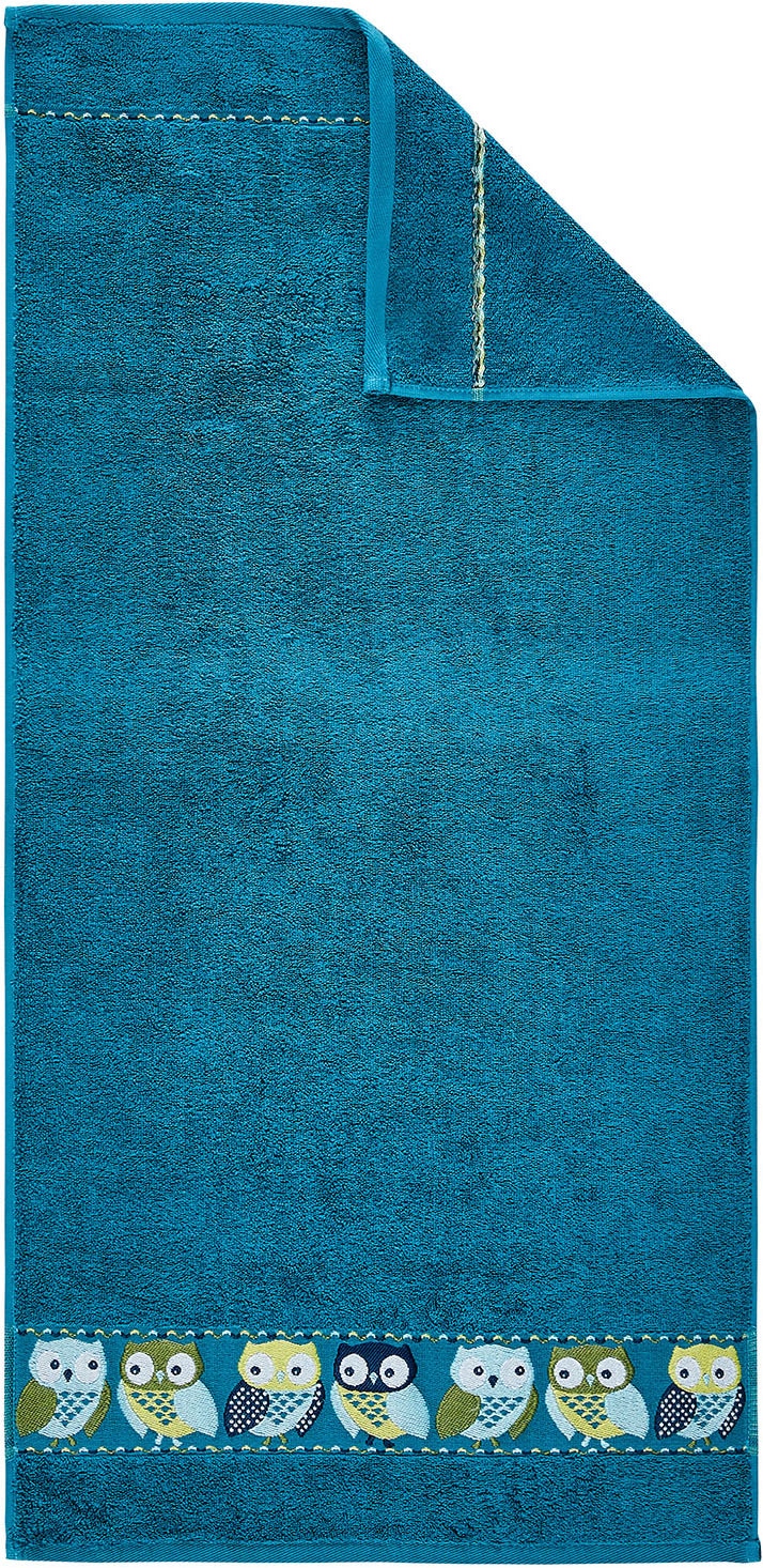 Dyckhoff Handtuch Set »Eulen«, 6 tlg., Frottier, 4 Handtücher (50 x 100 cm); 2 Duschtücher (70 x 140 cm)