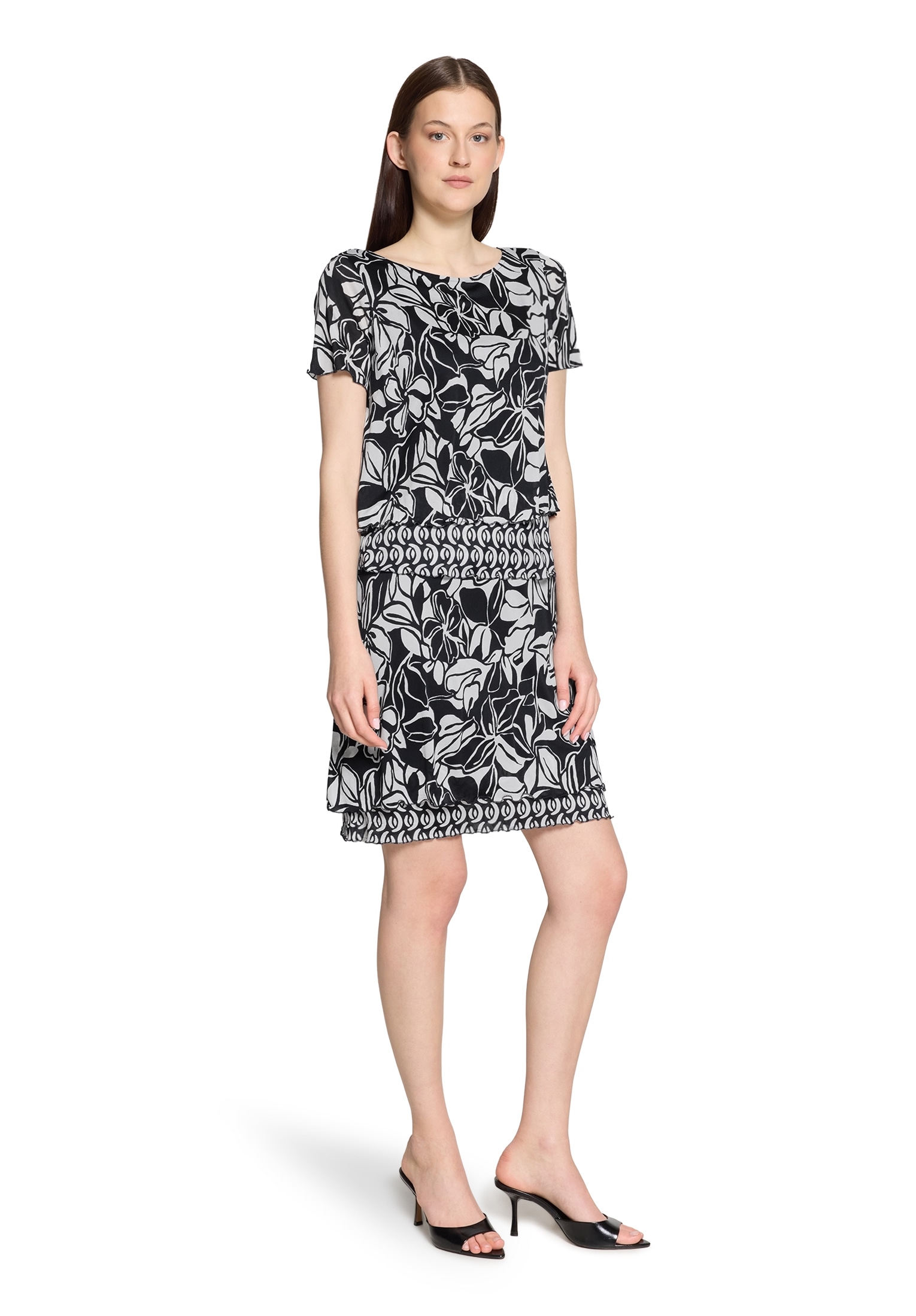 Betty Barclay Midikleid »Stufenkleid mit U-Boot-Ausschnitt«